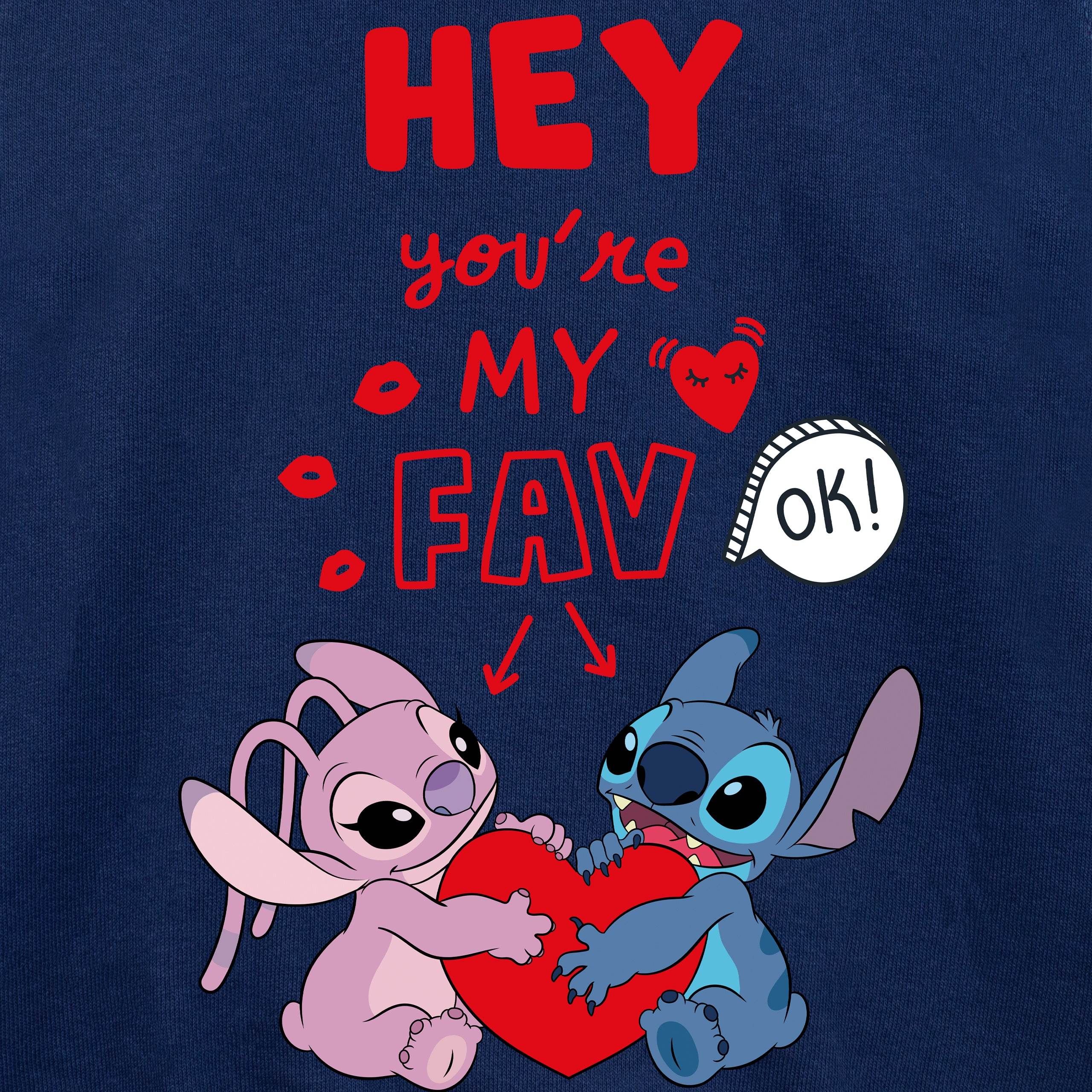 Womens Lilo and Stitch Valentines Sweatshirt - Character.com