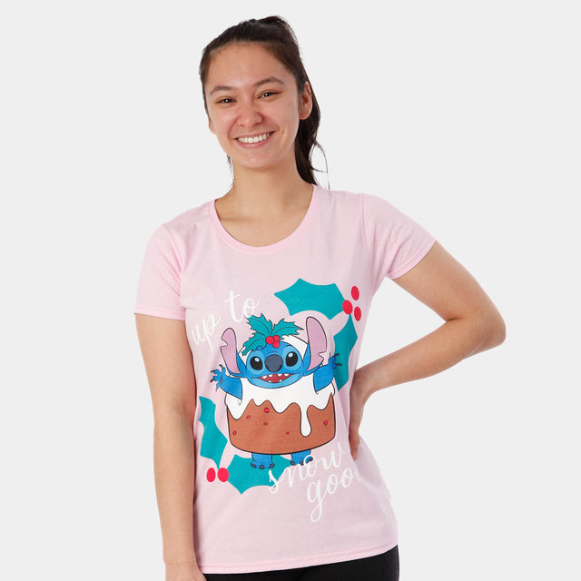 Lilo and Stitch Christmas T-Shirt for Women - Character.com