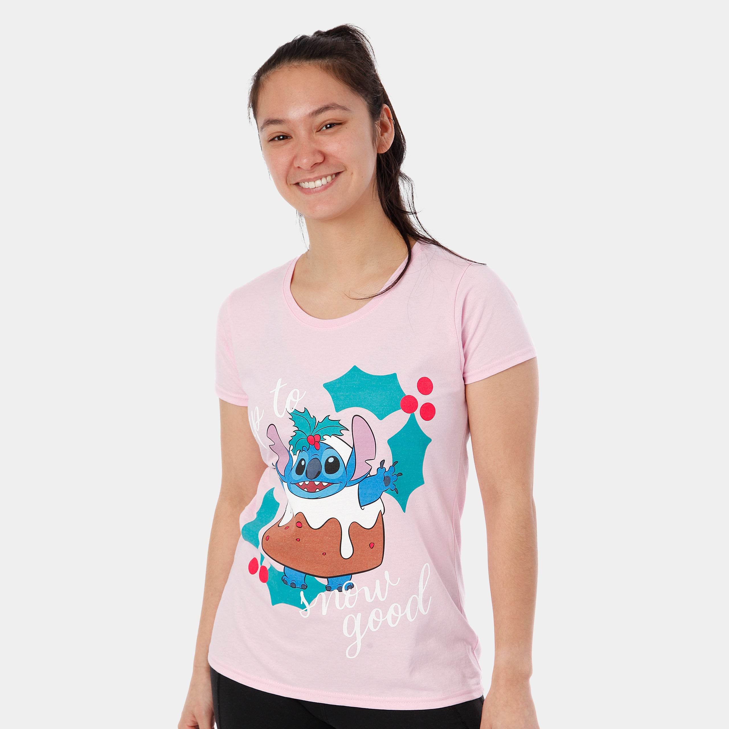 Lilo and Stitch Christmas T-Shirt for Women - Character.com