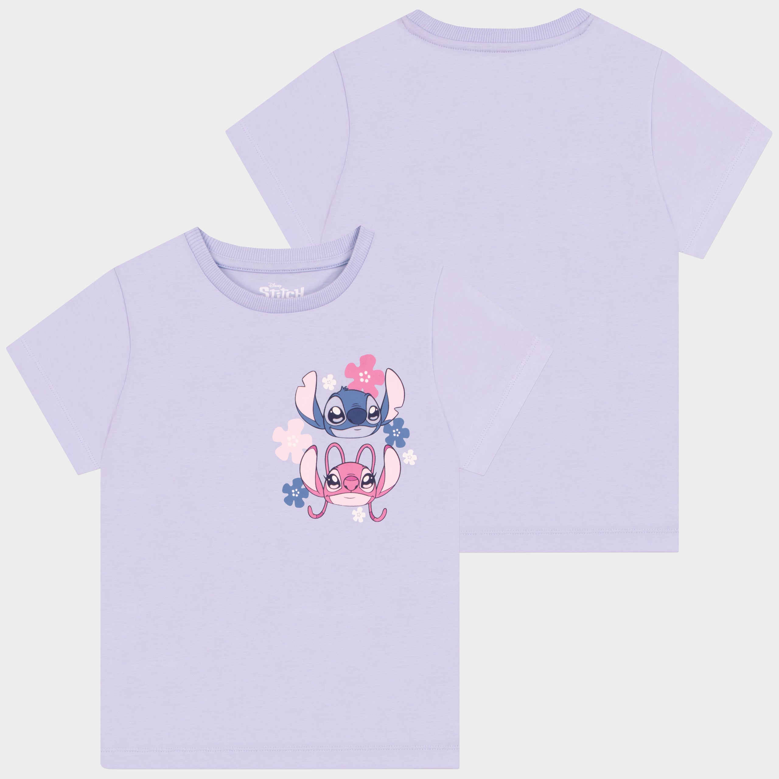 Disney Stitch And Angel 3 Pack T-Shirts