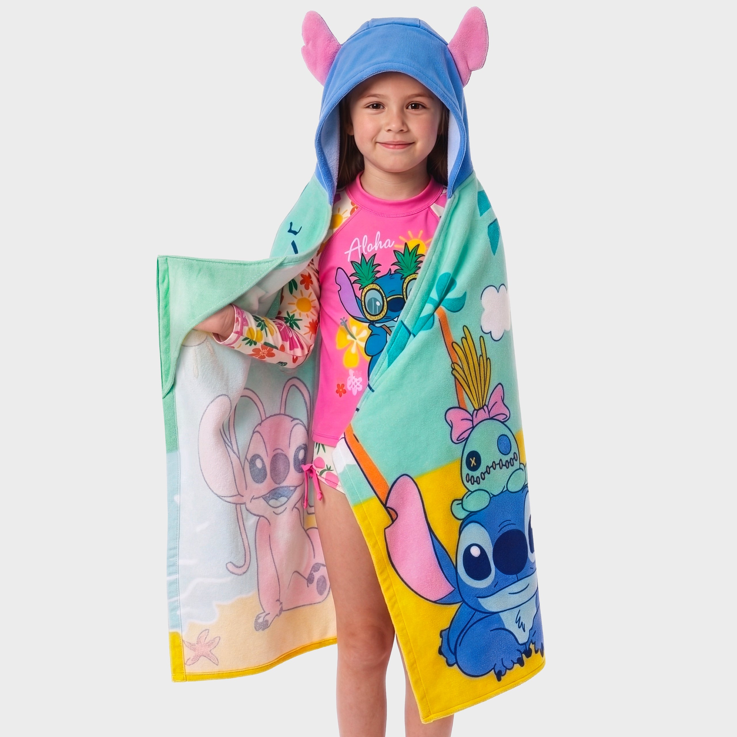 Disney Lilo & Stitch Wrap Towel Poncho