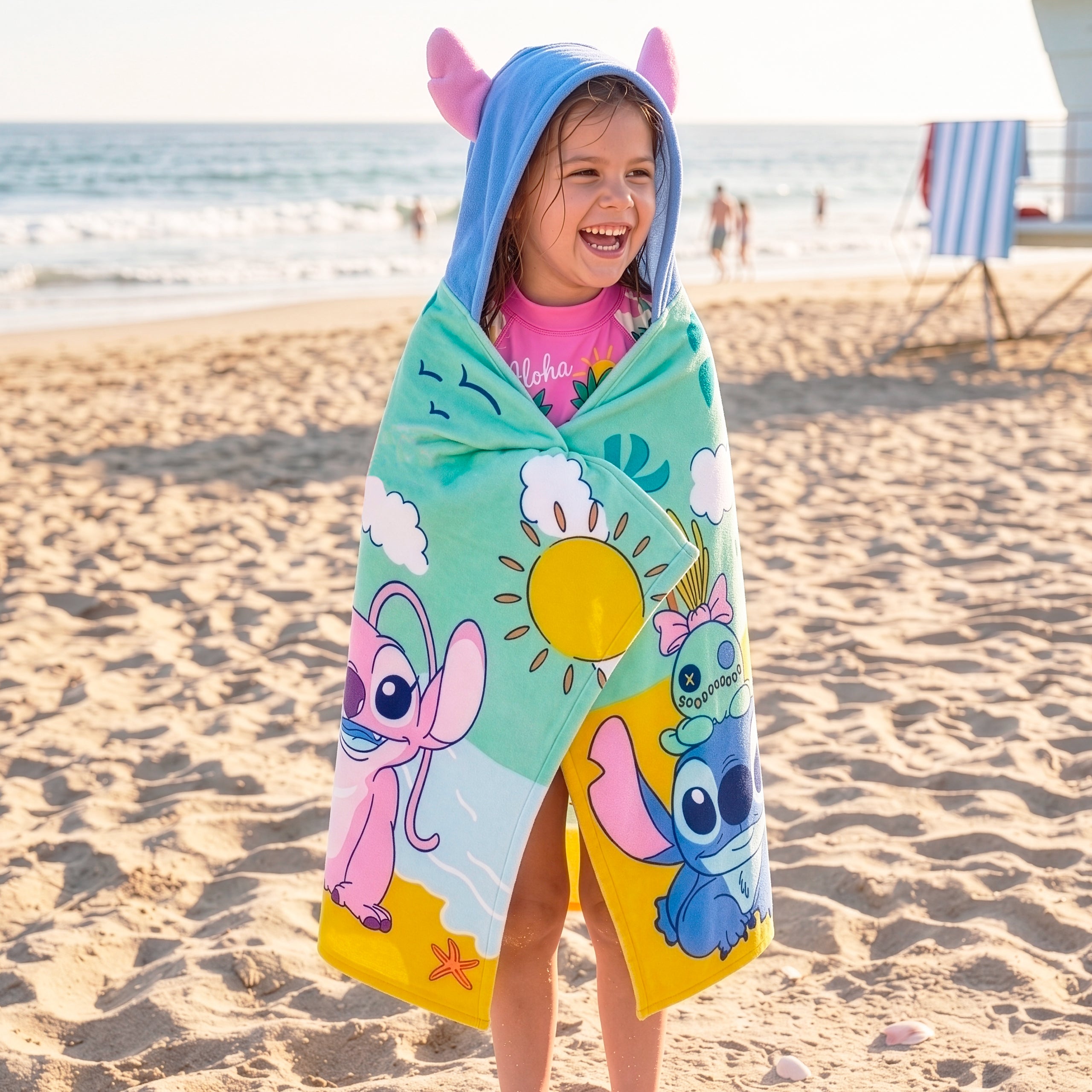 Disney Lilo & Stitch Wrap Towel Poncho