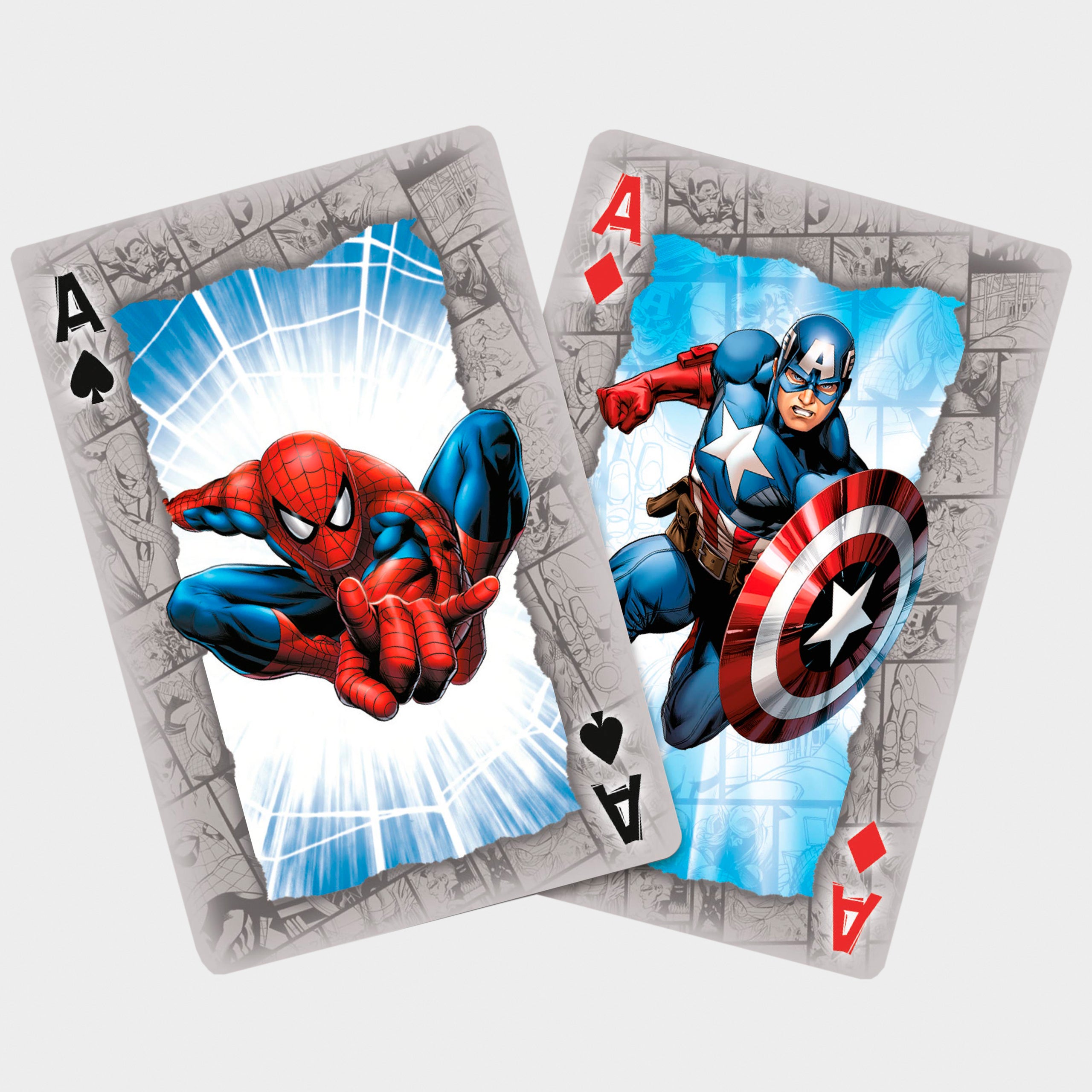 Marvel Waddingtons Playing Cards