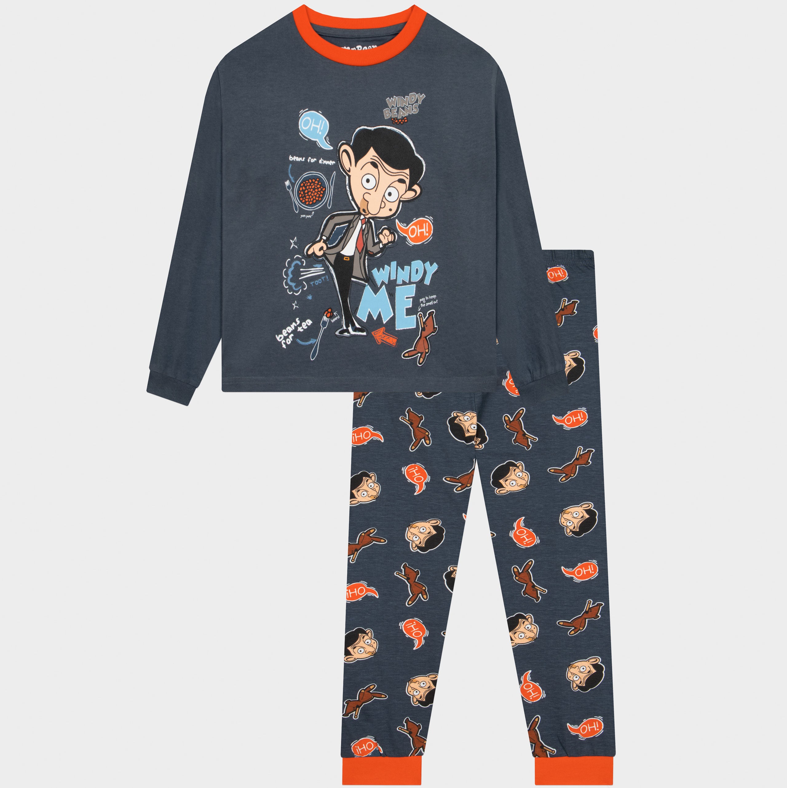 Mr Bean Long Sleeve Pyjamas
