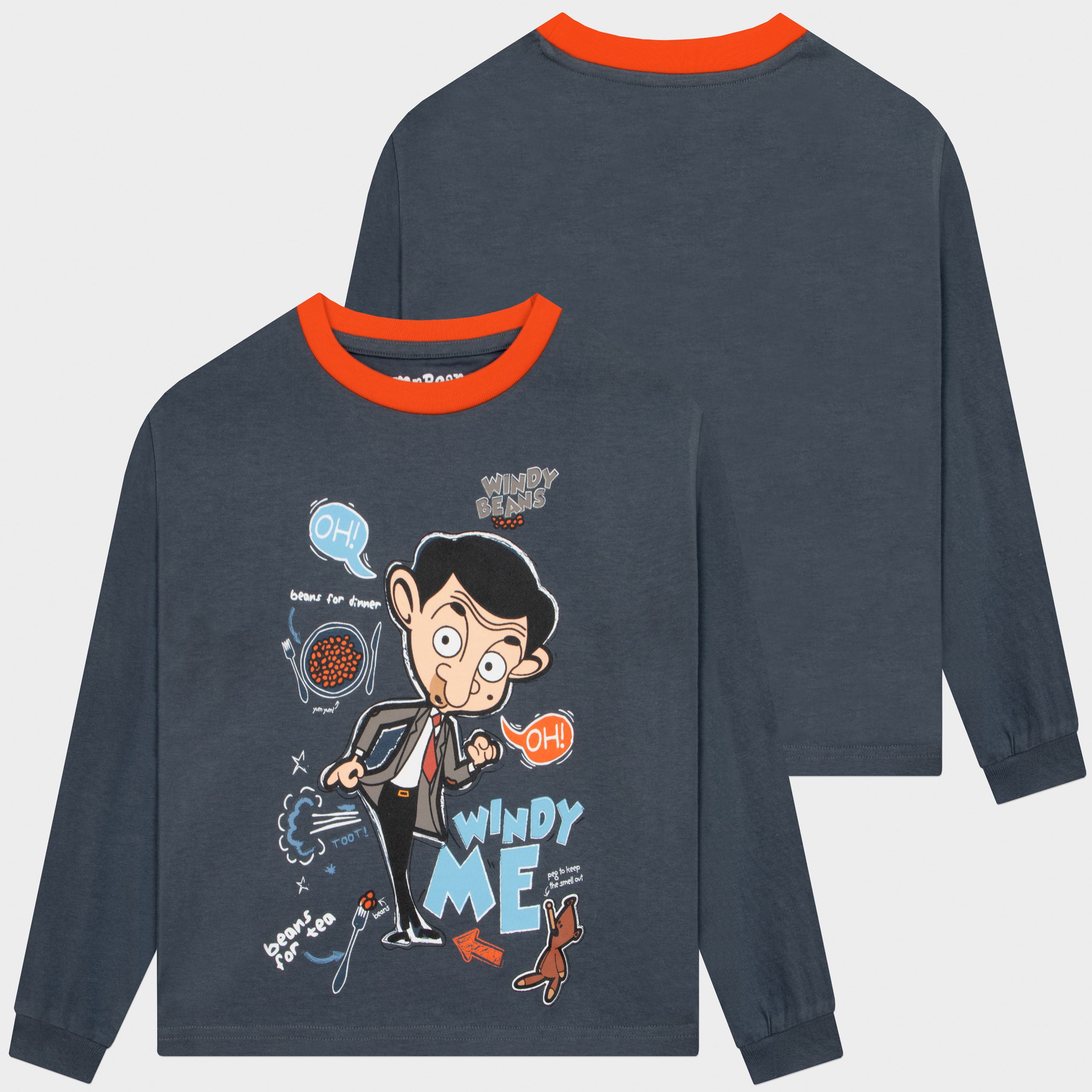 Mr Bean Long Sleeve Pyjamas