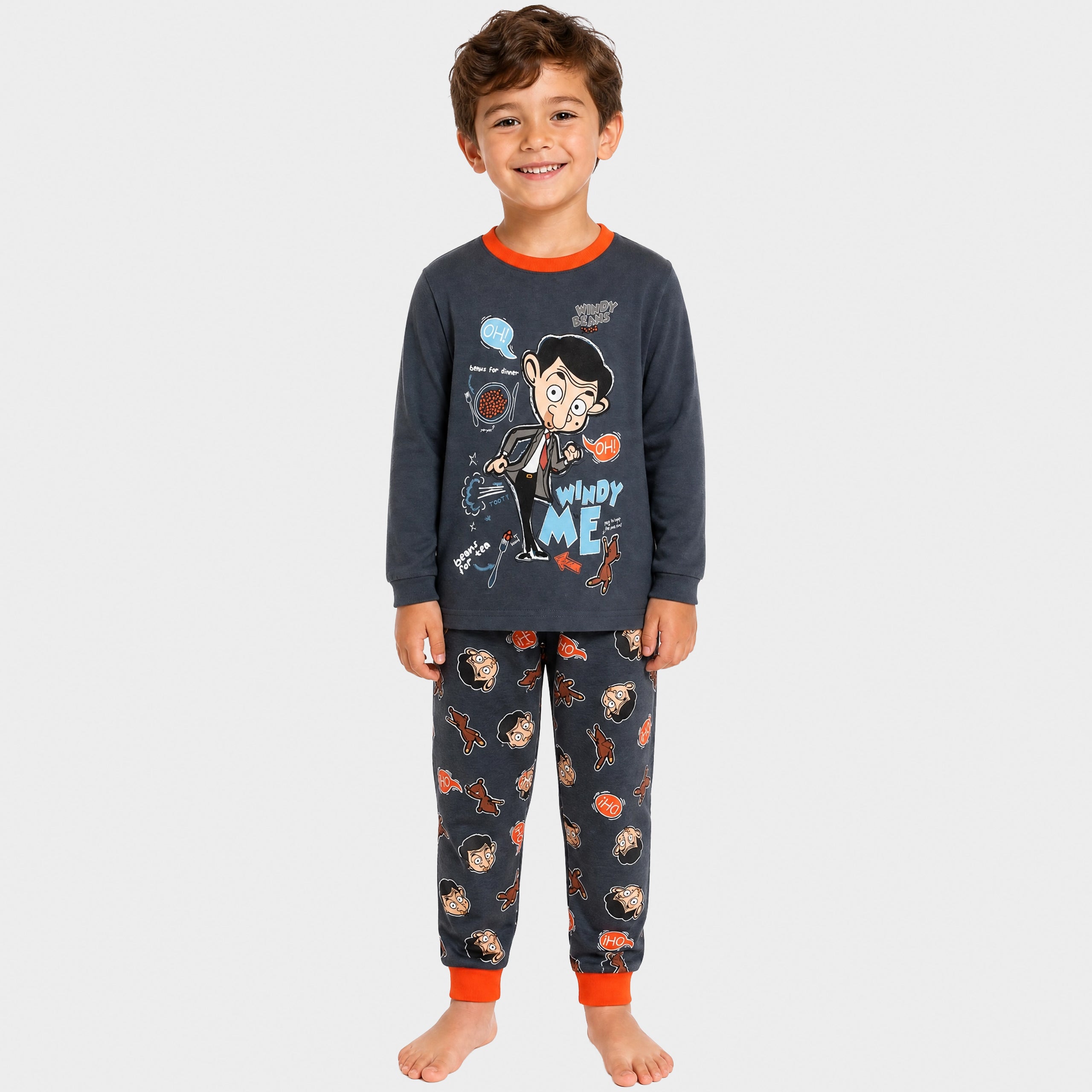 Mr Bean Long Sleeve Pyjamas