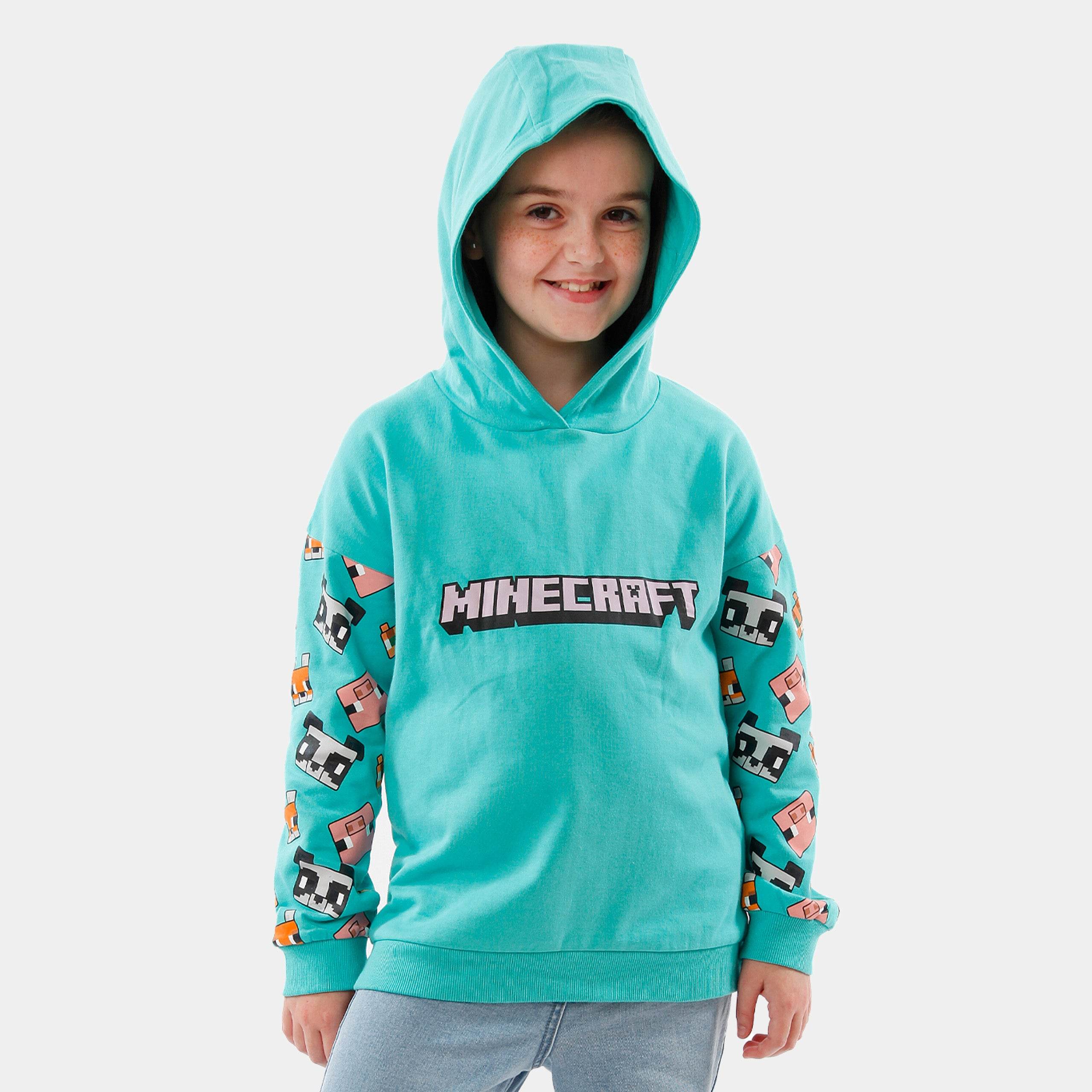 Minecraft Girls Hoodie - Character.com