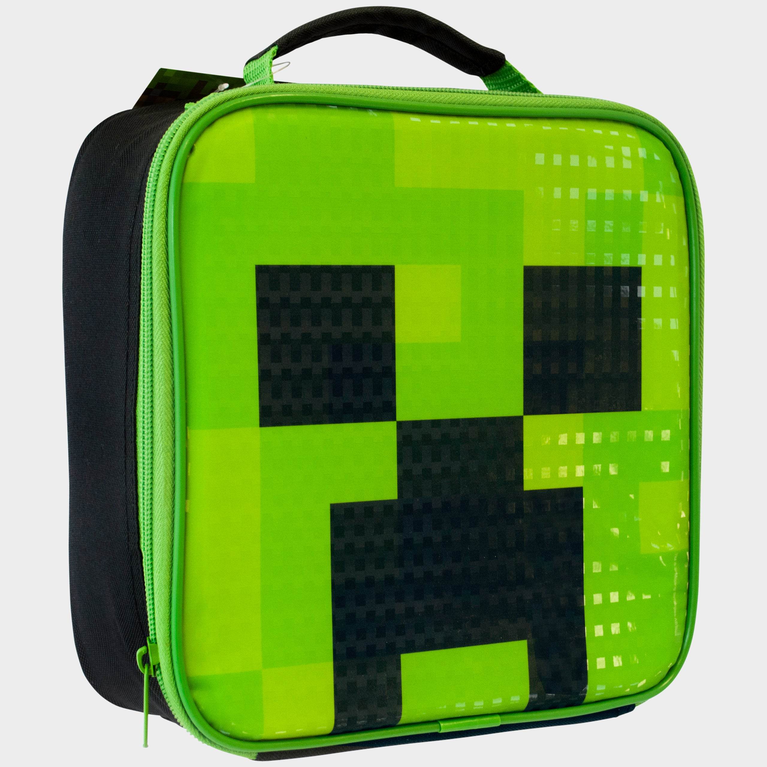 Minecraft Cubic Creeper Lunch Bag - Character.com
