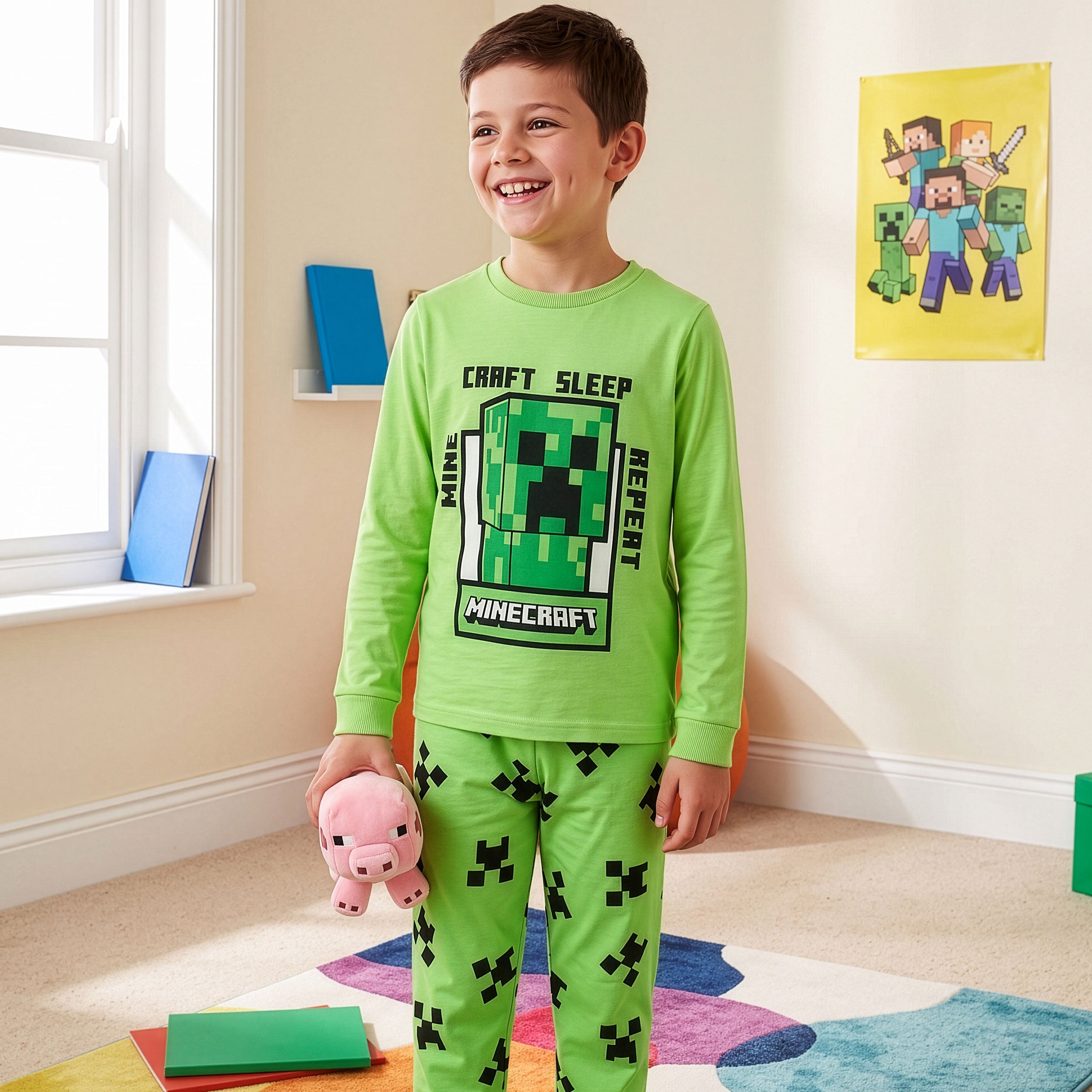Minecraft 2-Pack Multi Long Pyjamas