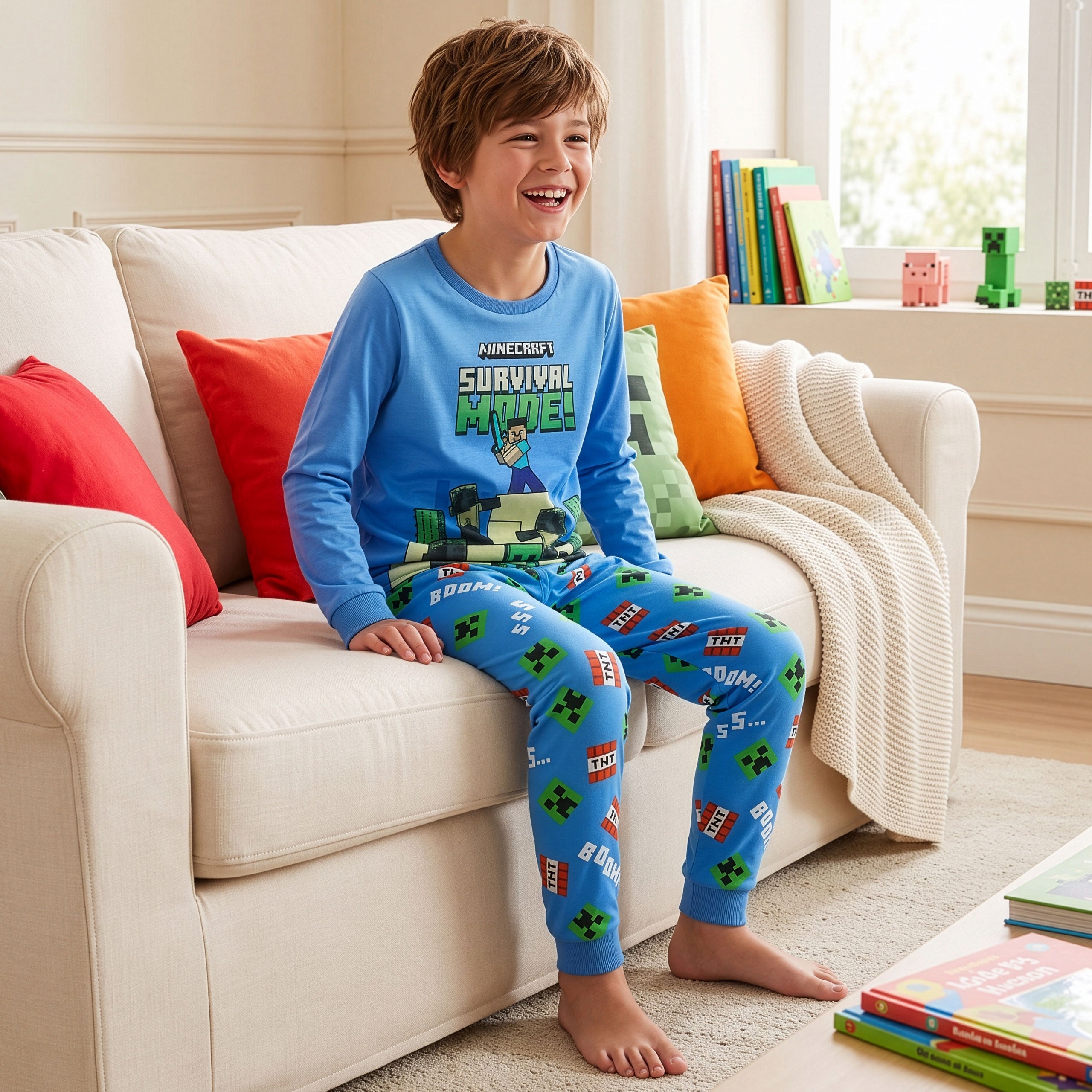 Minecraft 2-Pack Multi Long Pyjamas