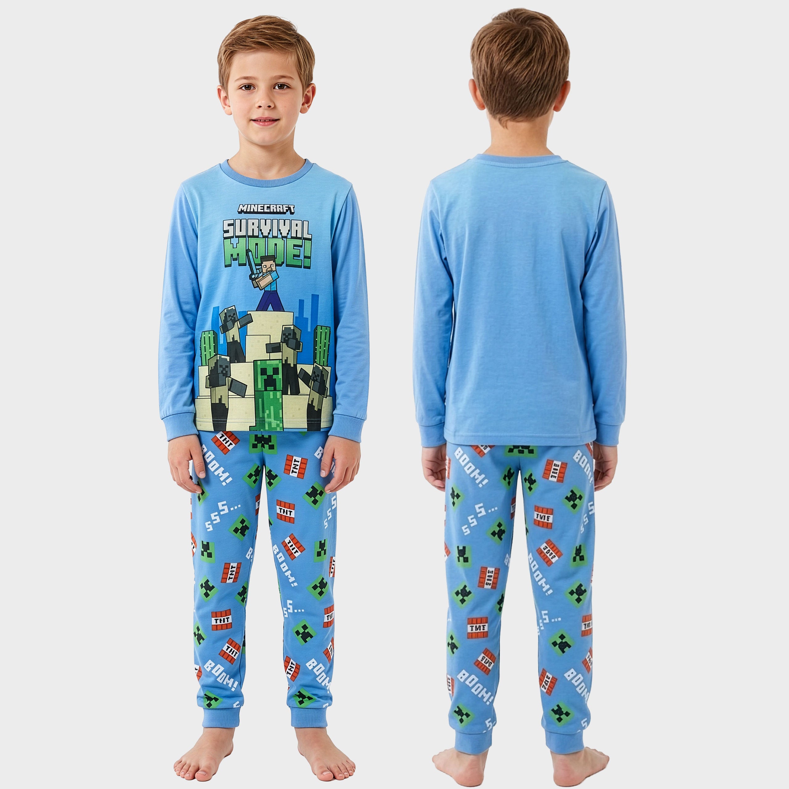 Minecraft 2-Pack Multi Long Pyjamas
