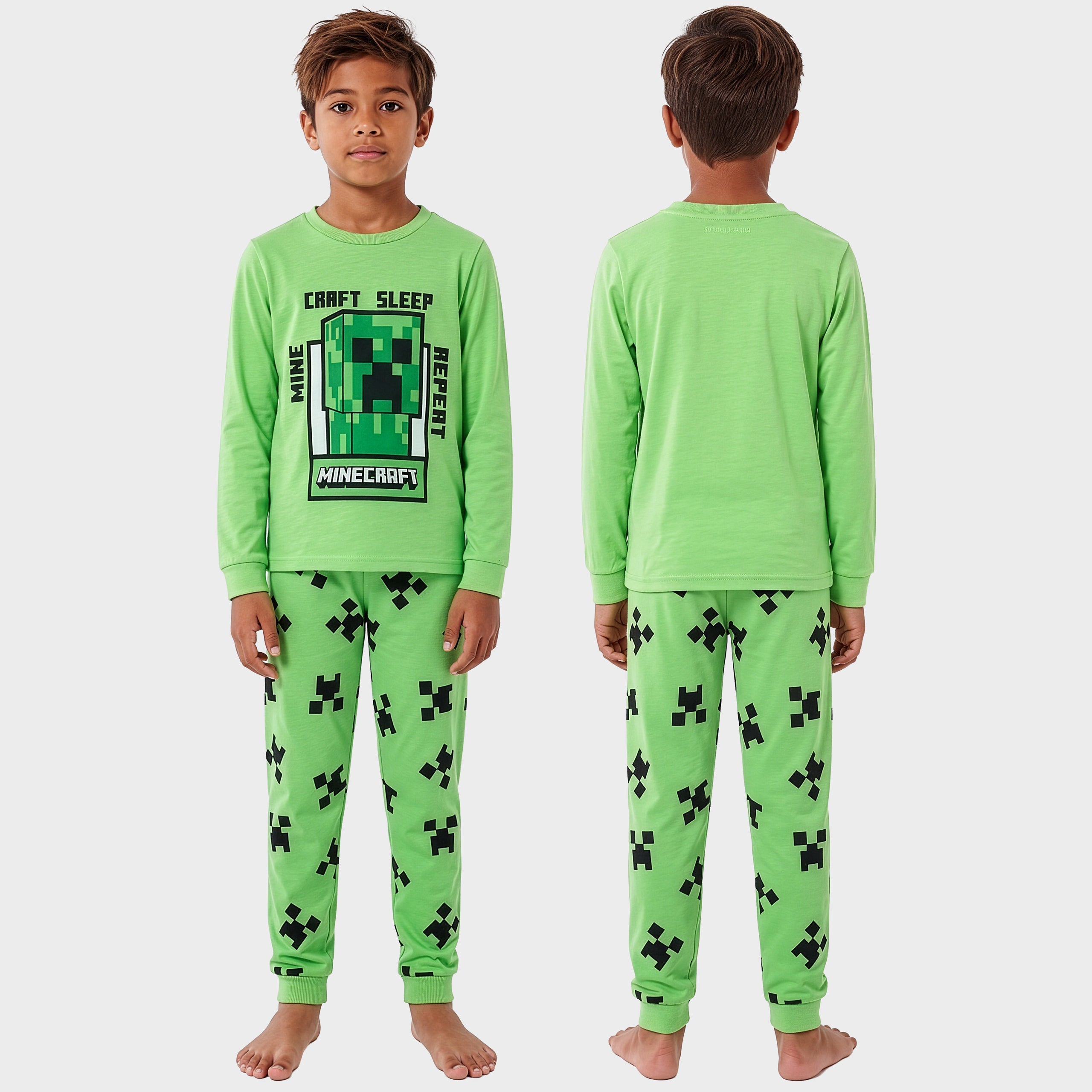 Minecraft 2-Pack Multi Long Pyjamas