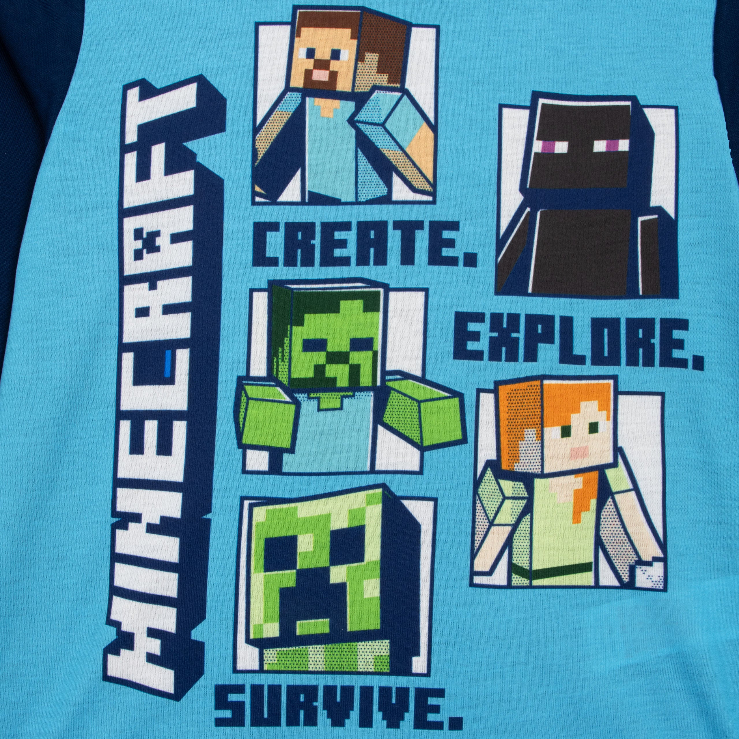 Minecraft Boys Pyjama Set - Creeper