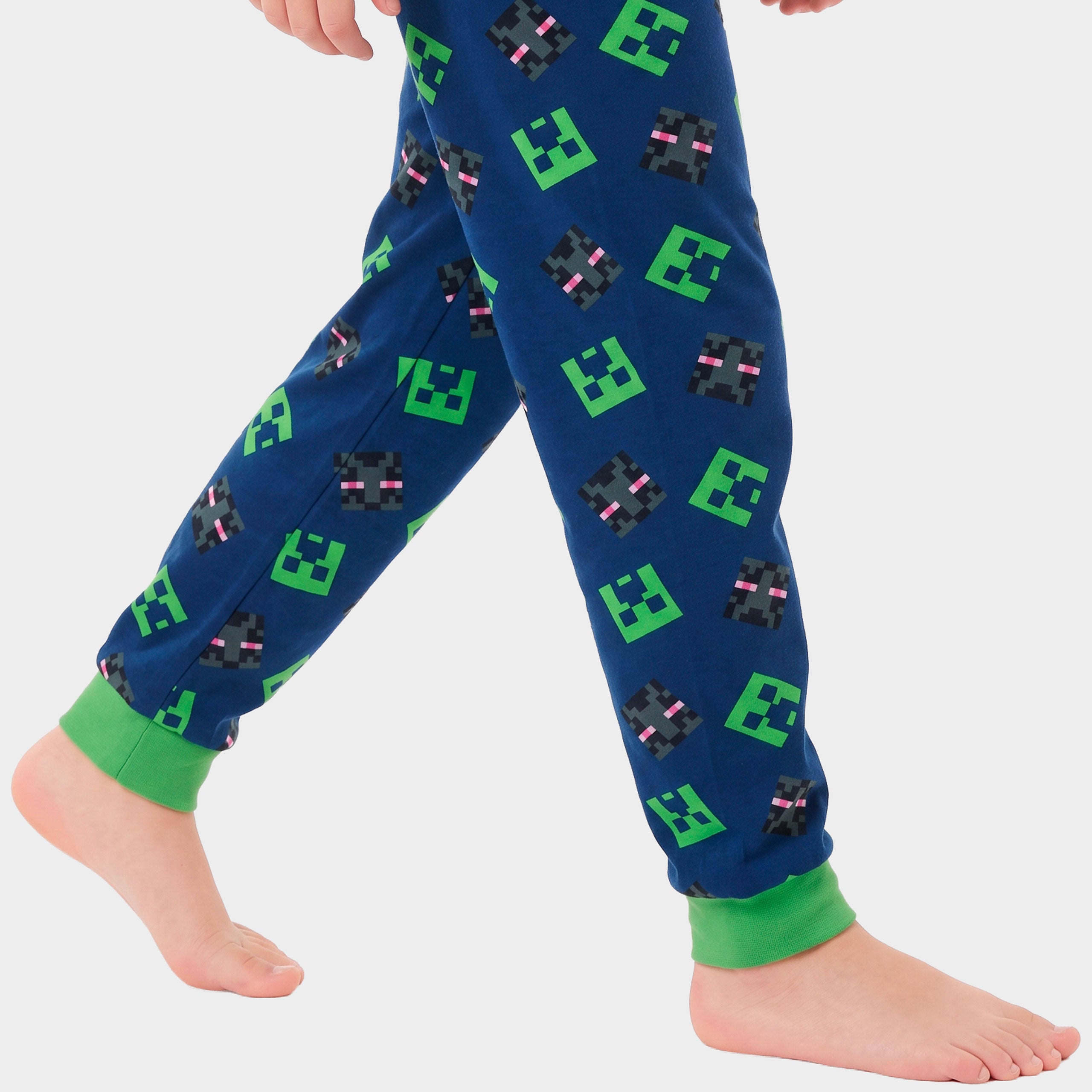 Minecraft Boys Pyjama Set - Creeper