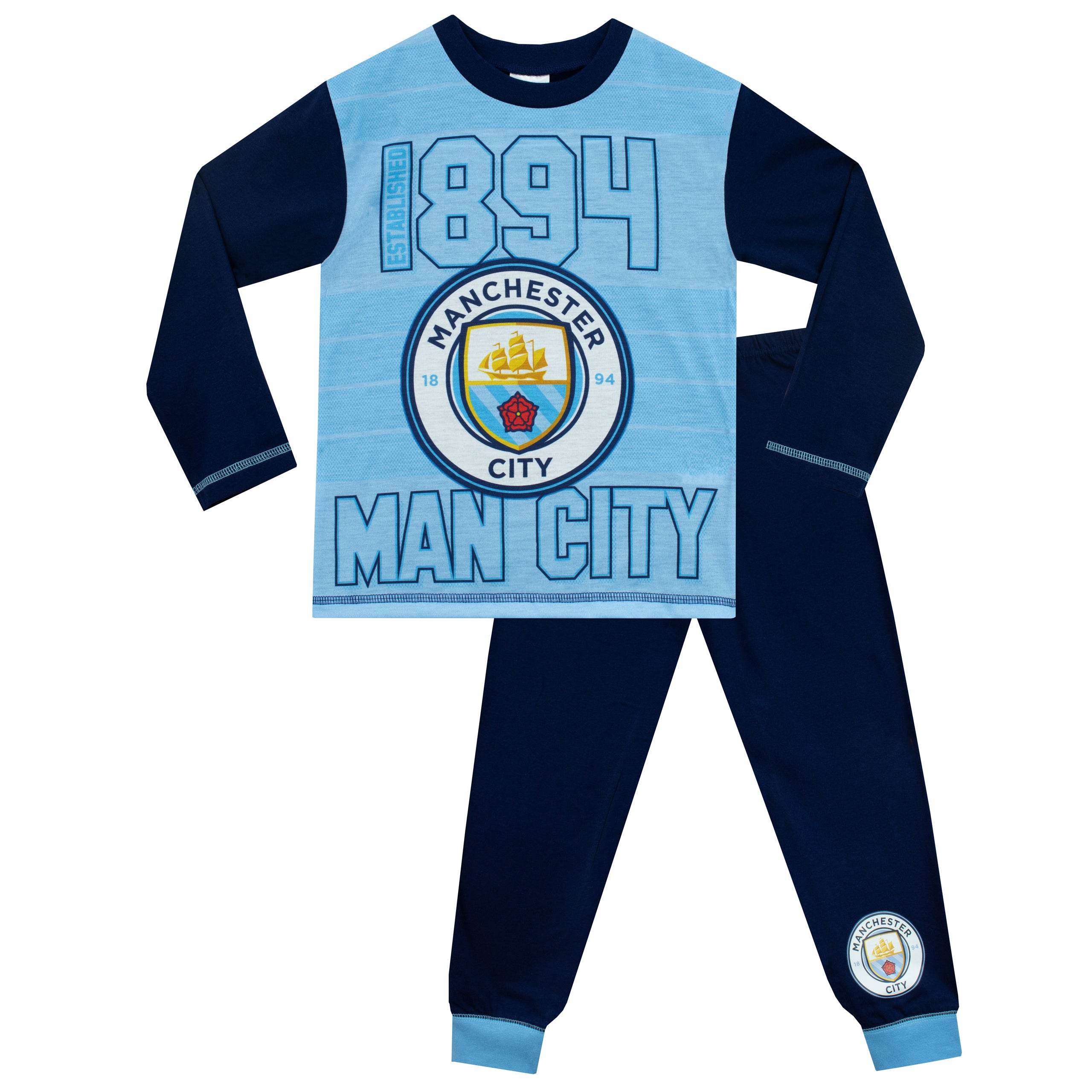 Manchester City Football Pyjamas - Character.com