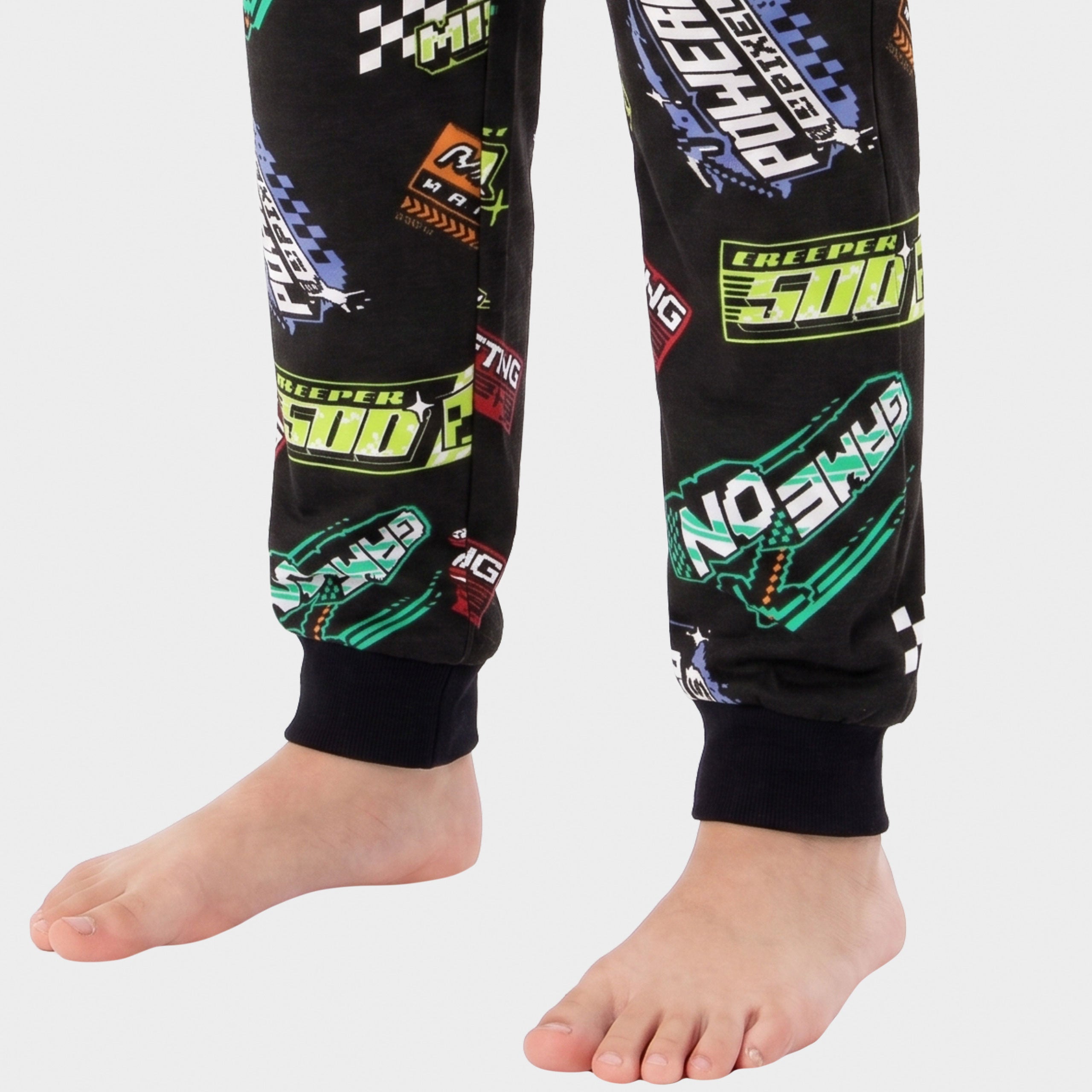 Minecraft Sports Club Long Sleeve Pyjamas