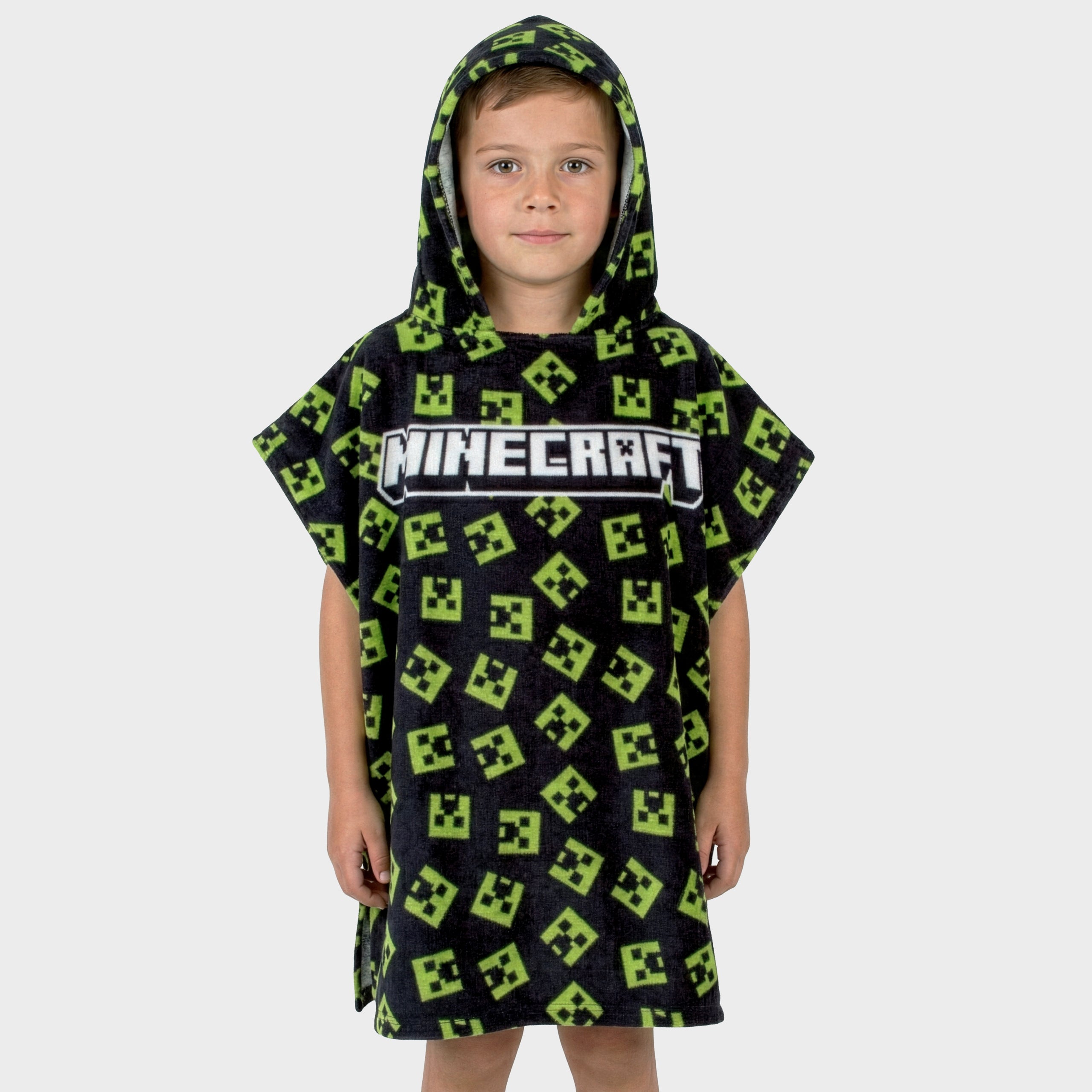 Minecraft Creeper Kapuzenhandtuch Poncho