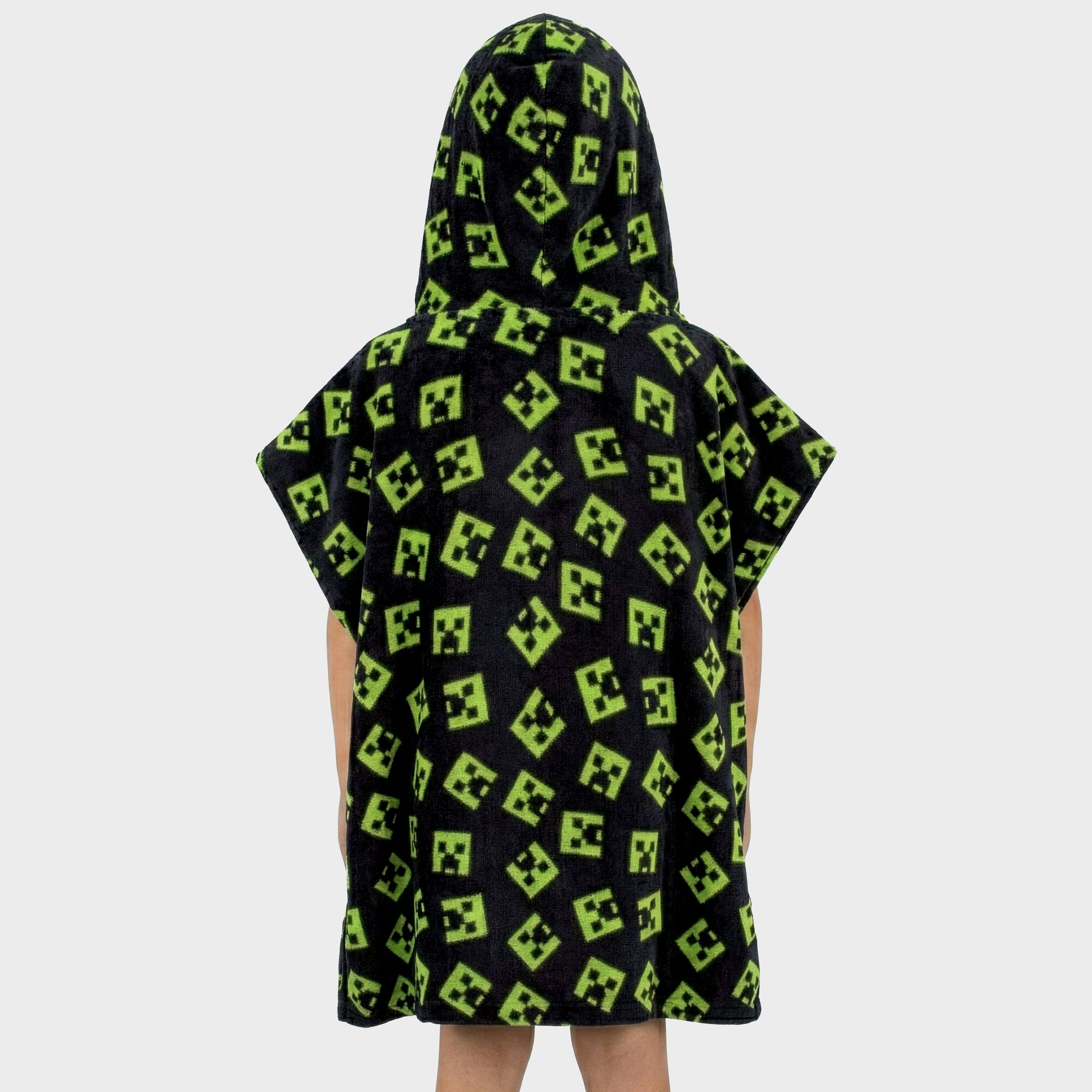 Minecraft Creeper Kapuzenhandtuch Poncho