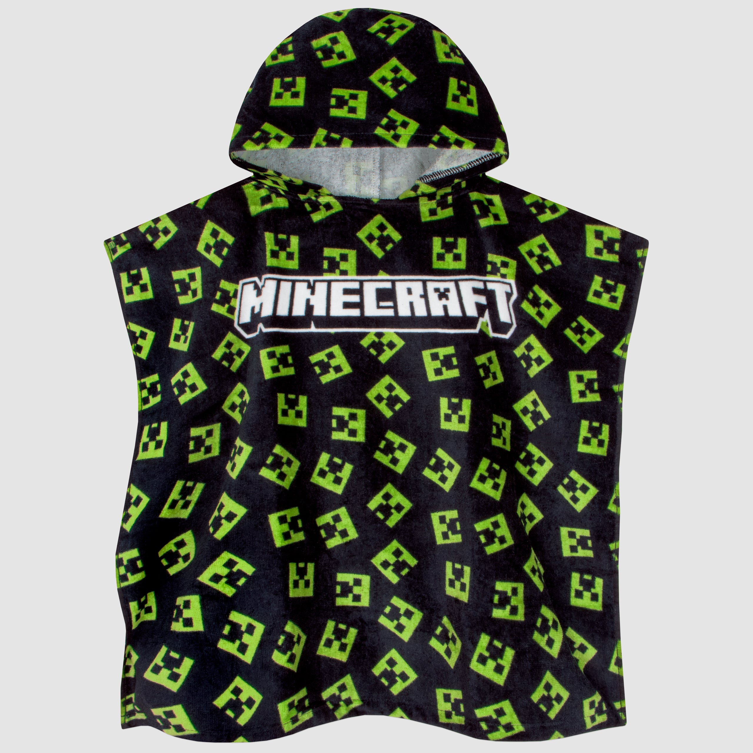 Minecraft Creeper Kapuzenhandtuch Poncho