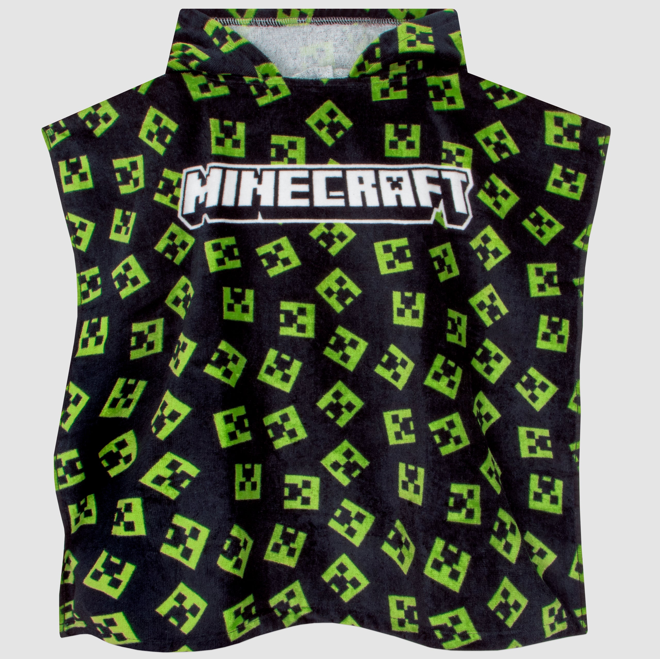 Minecraft Creeper Kapuzenhandtuch Poncho