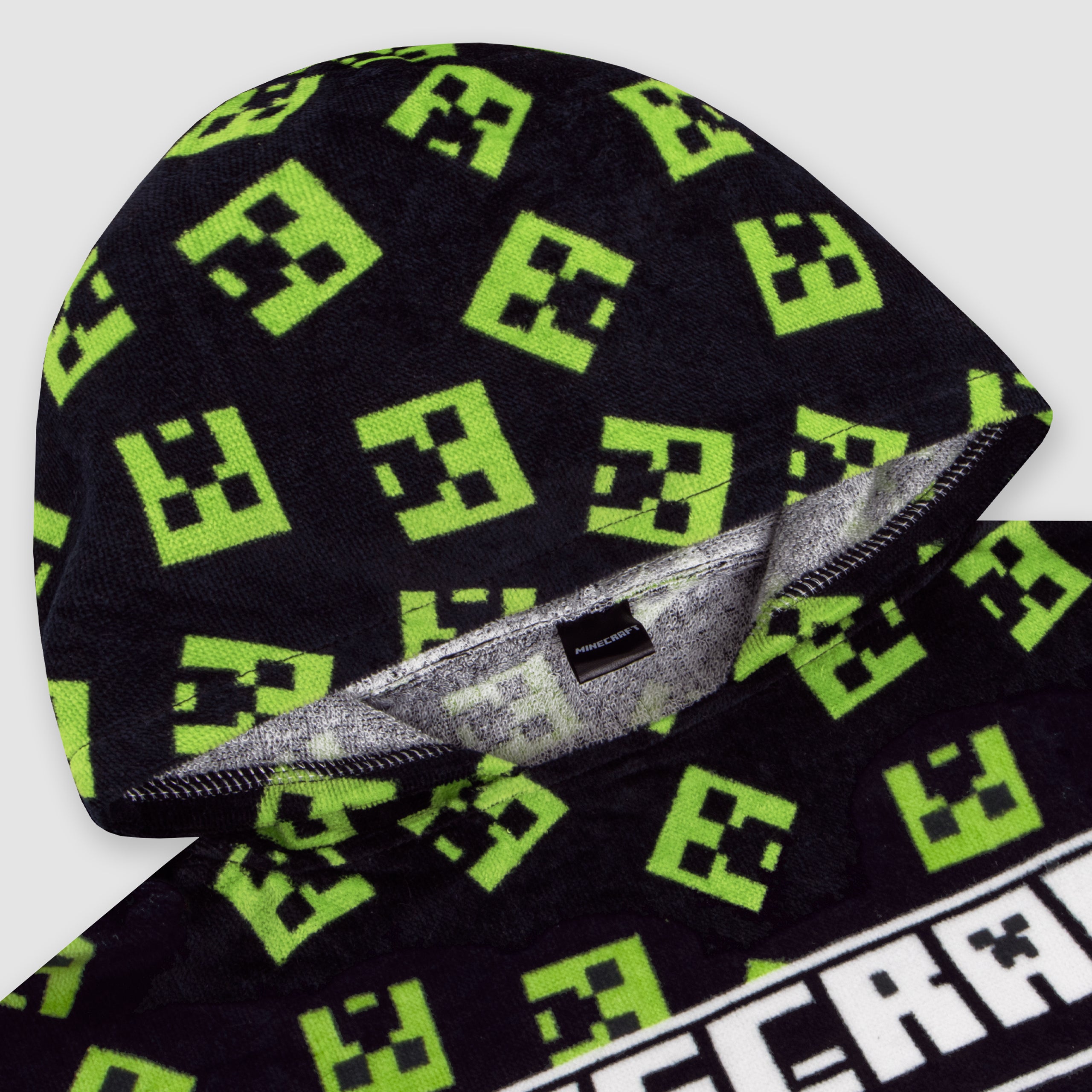 Minecraft Creeper Kapuzenhandtuch Poncho