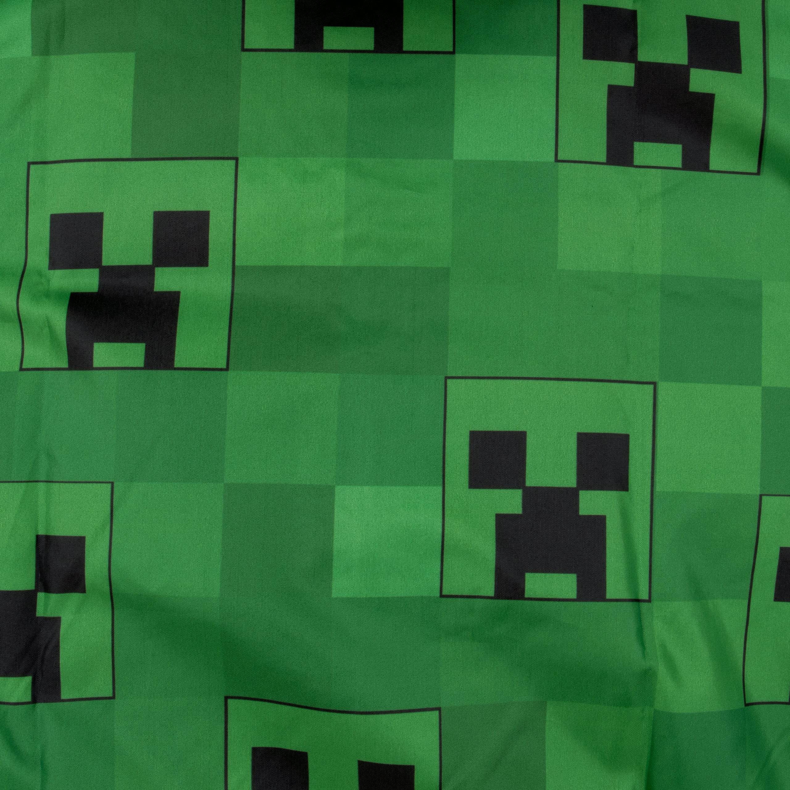 Minecraft Creeper Rain Coat - Green - Character.com