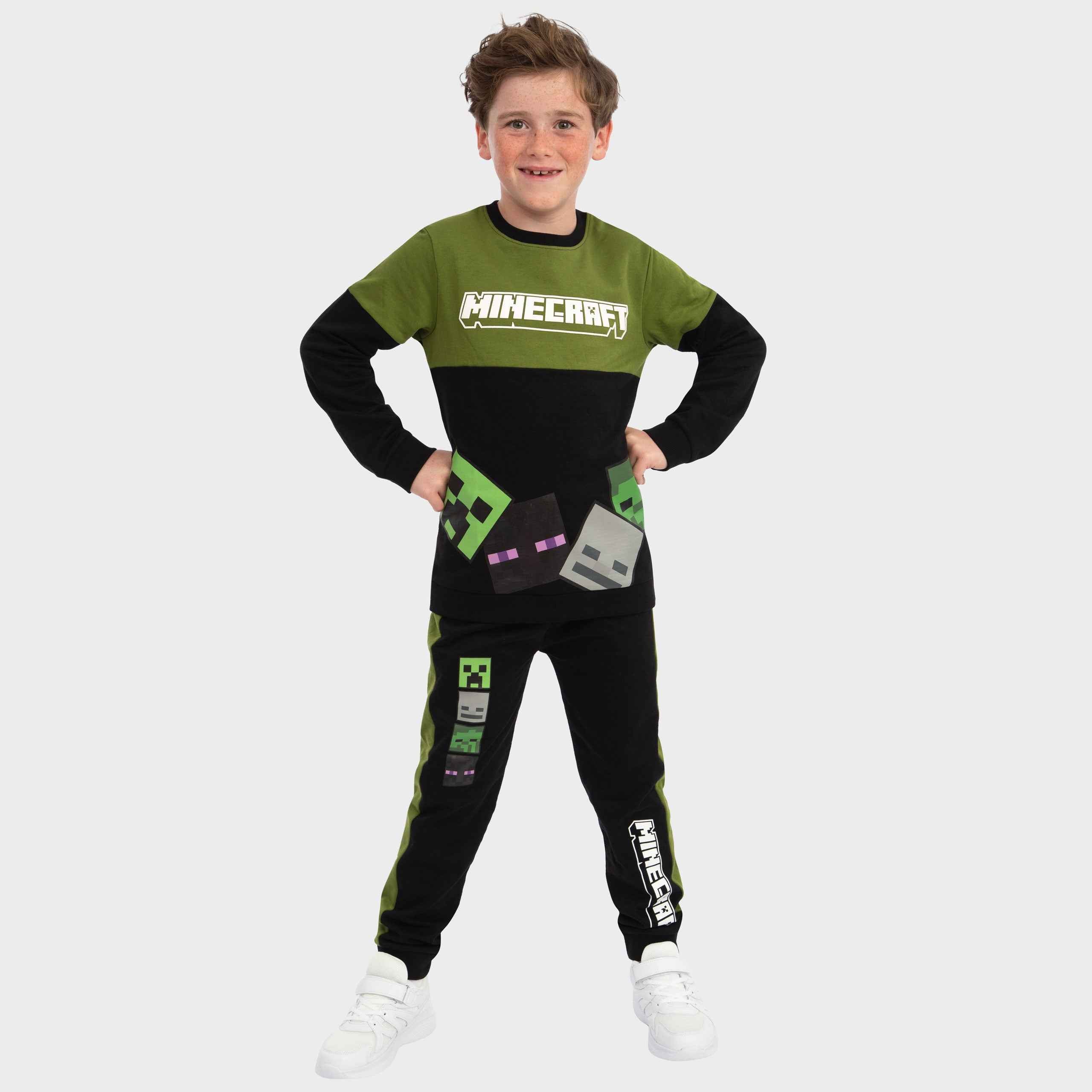 Minecraft Boys Sweatshirt and Joggers Set