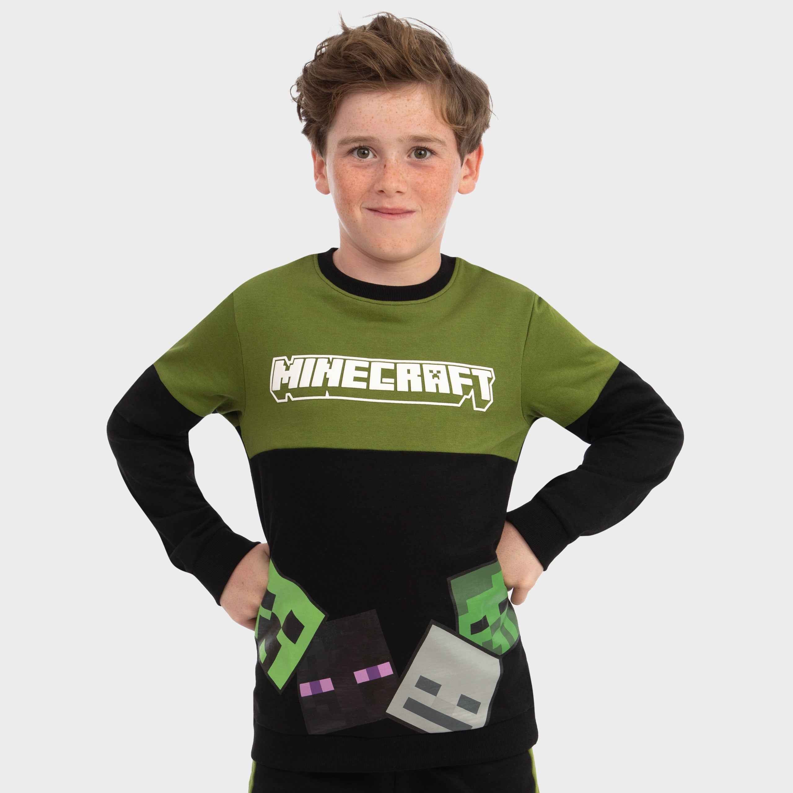 Minecraft Boys Sweatshirt and Joggers Set