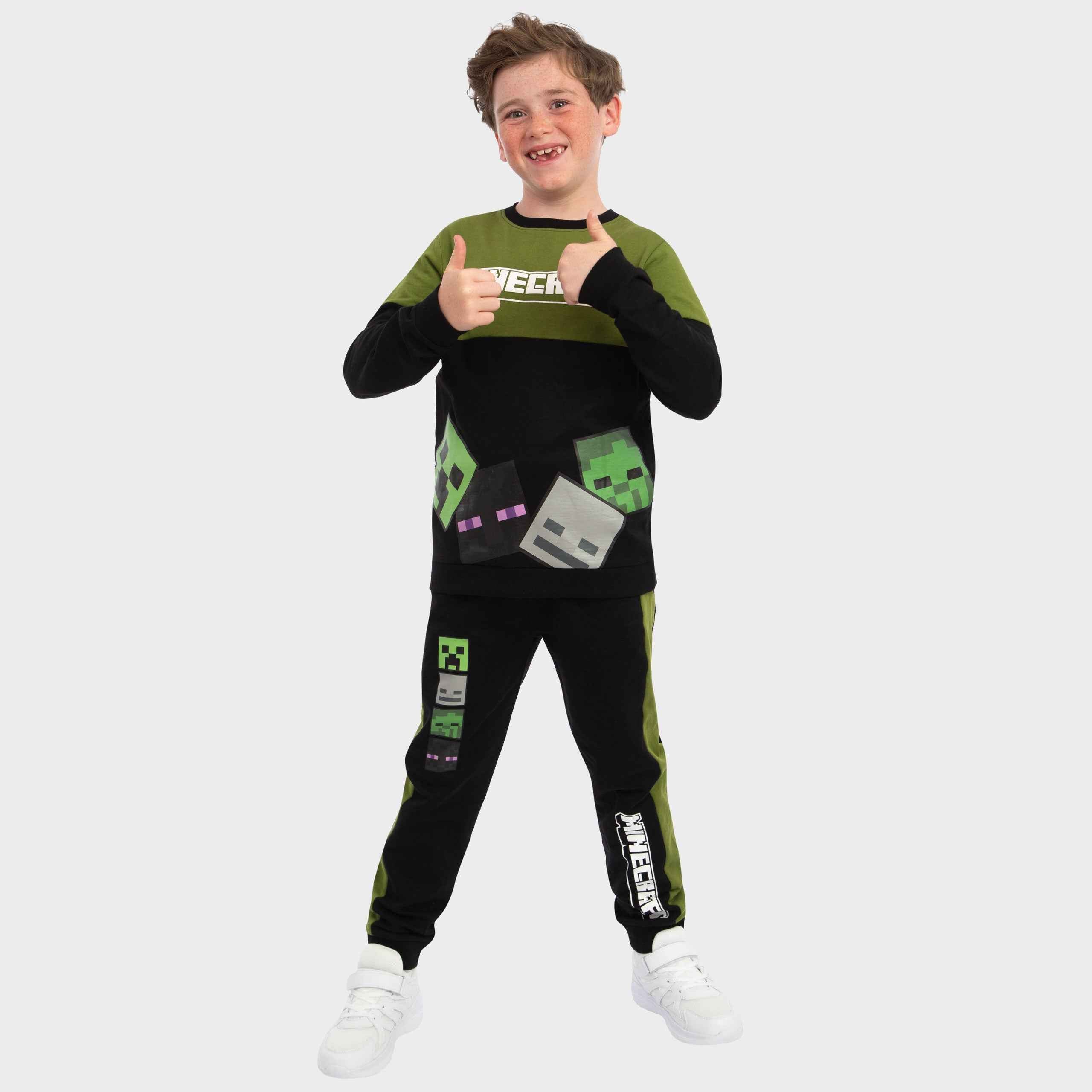 Minecraft Boys Sweatshirt and Joggers Set