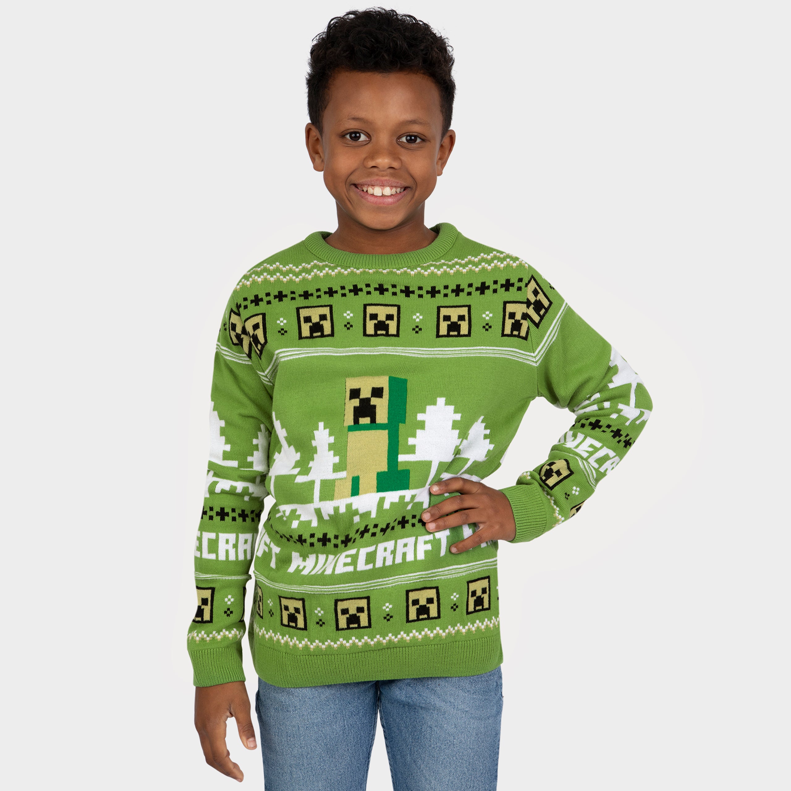 Minecraft Christmas Jumper