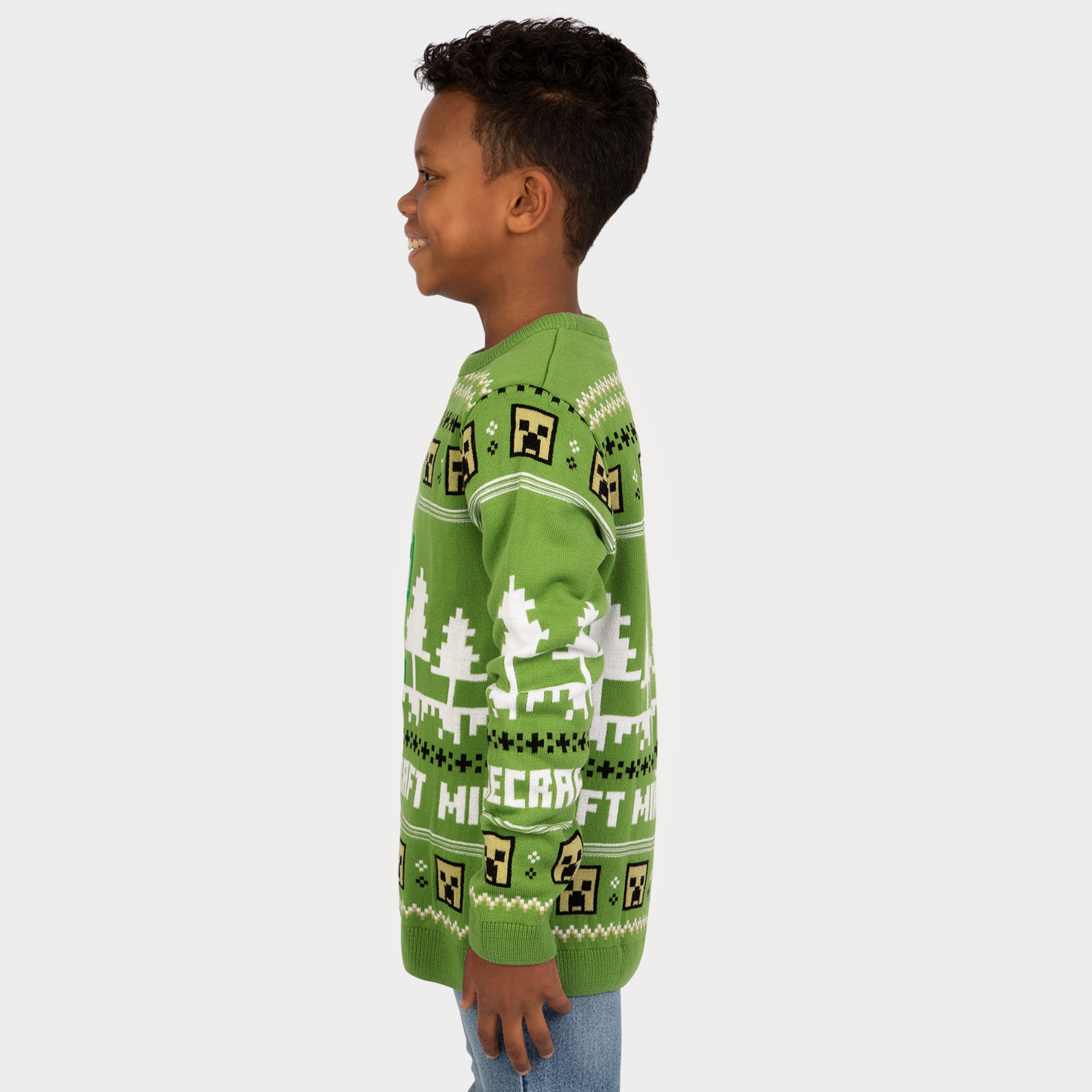 Minecraft Christmas Jumper