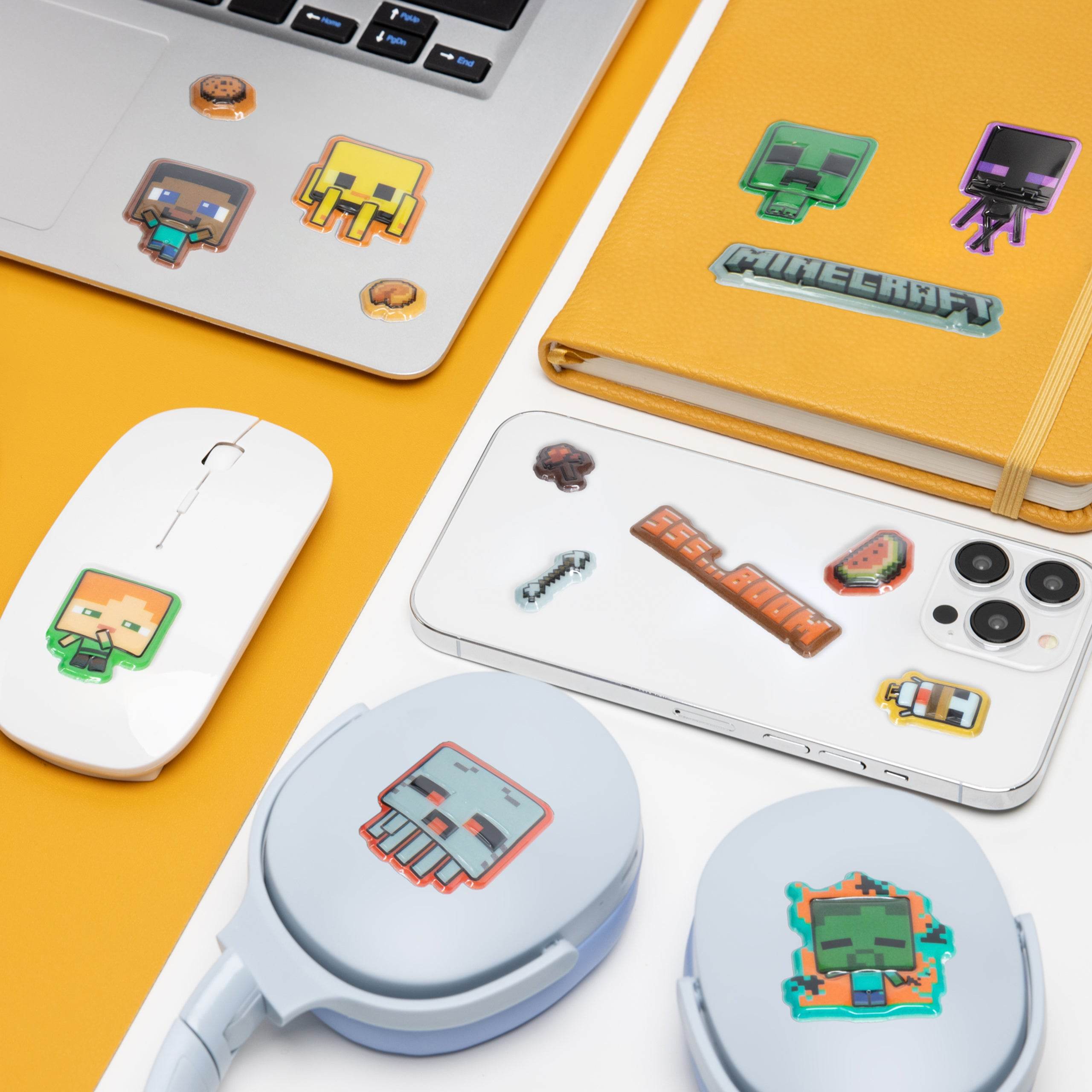 Minecraft Puffy Gadget Decals - Character.com
