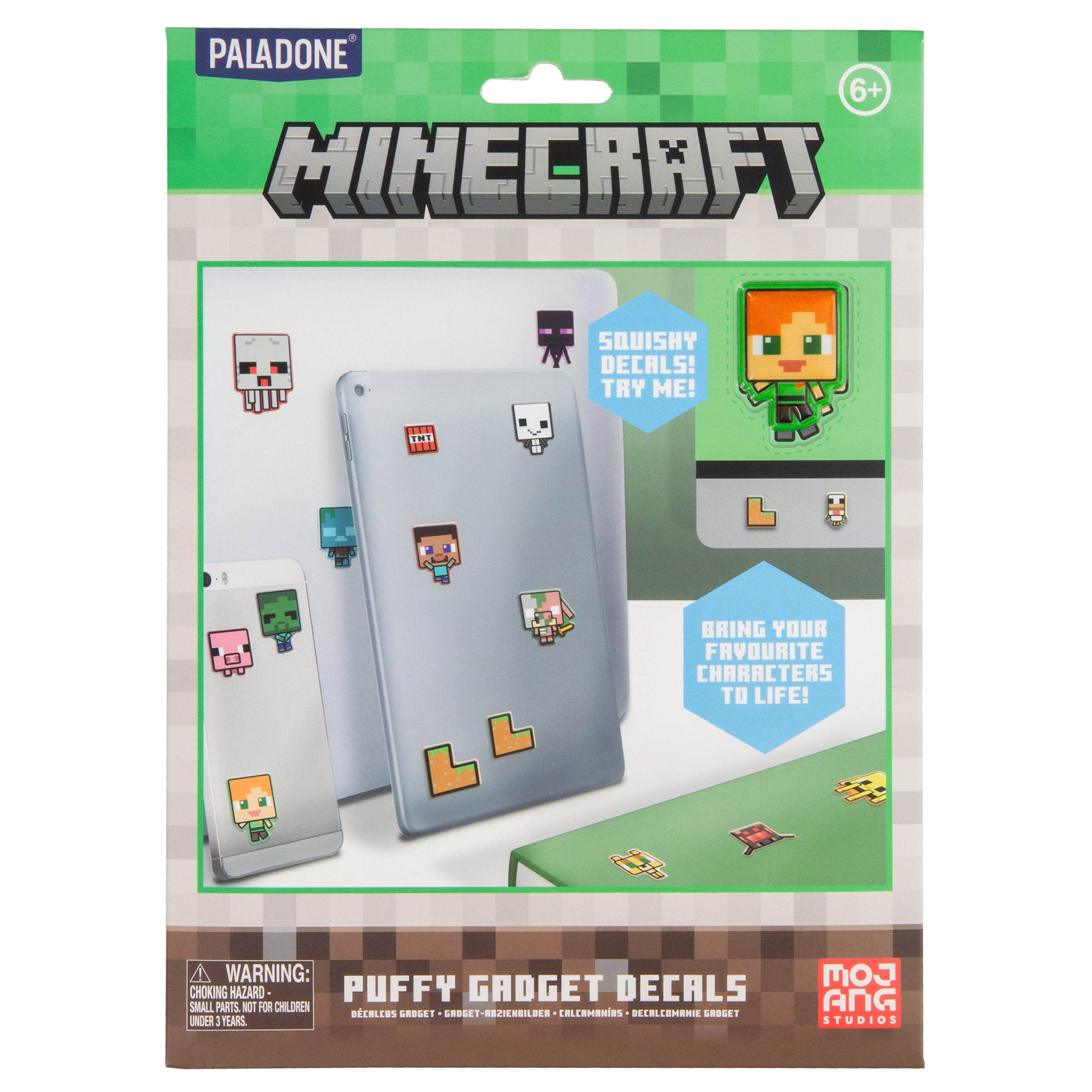 Minecraft Puffy Gadget Decals - Character.com
