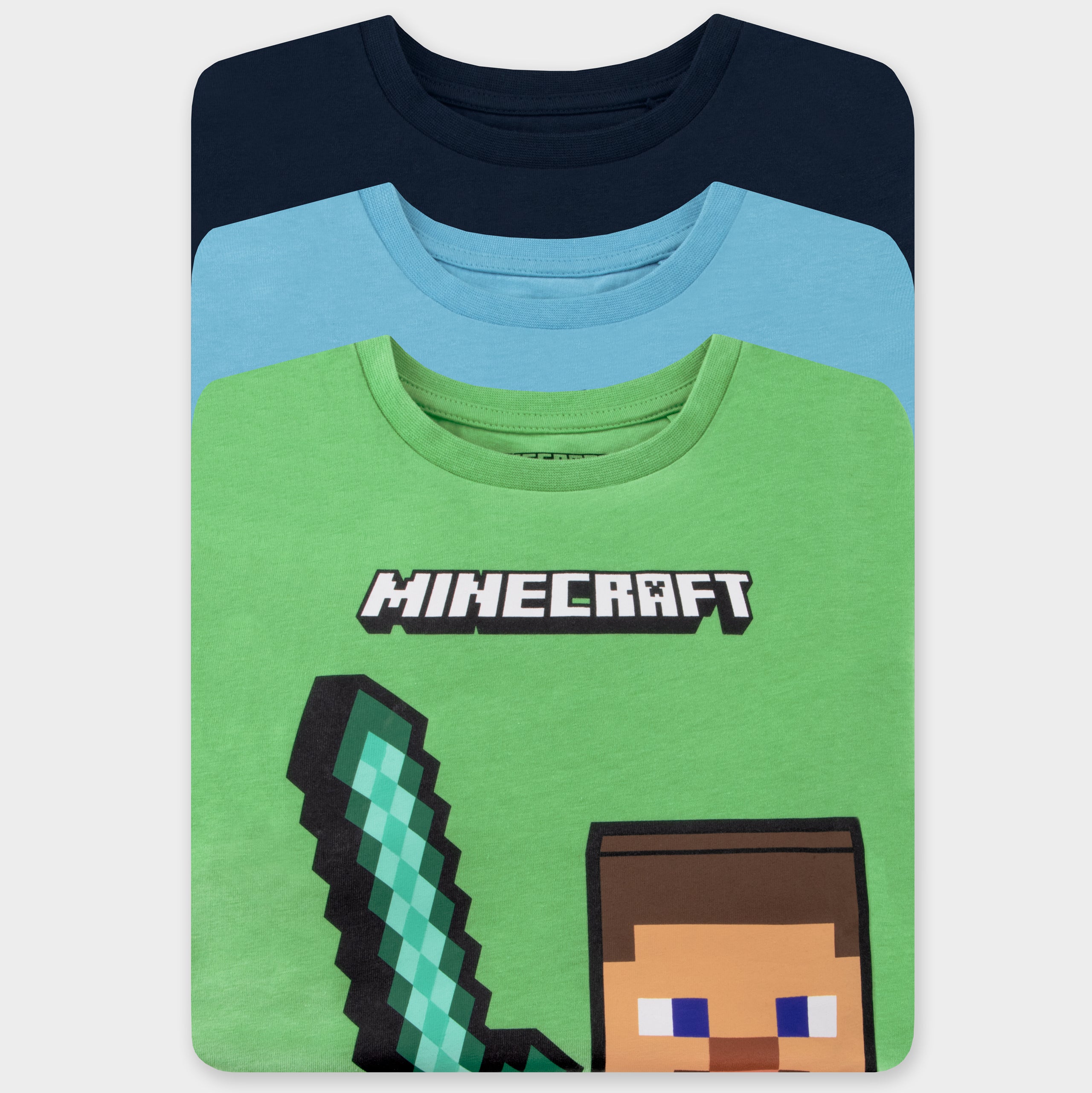 Minecraft T-Shirts - 3 Pack