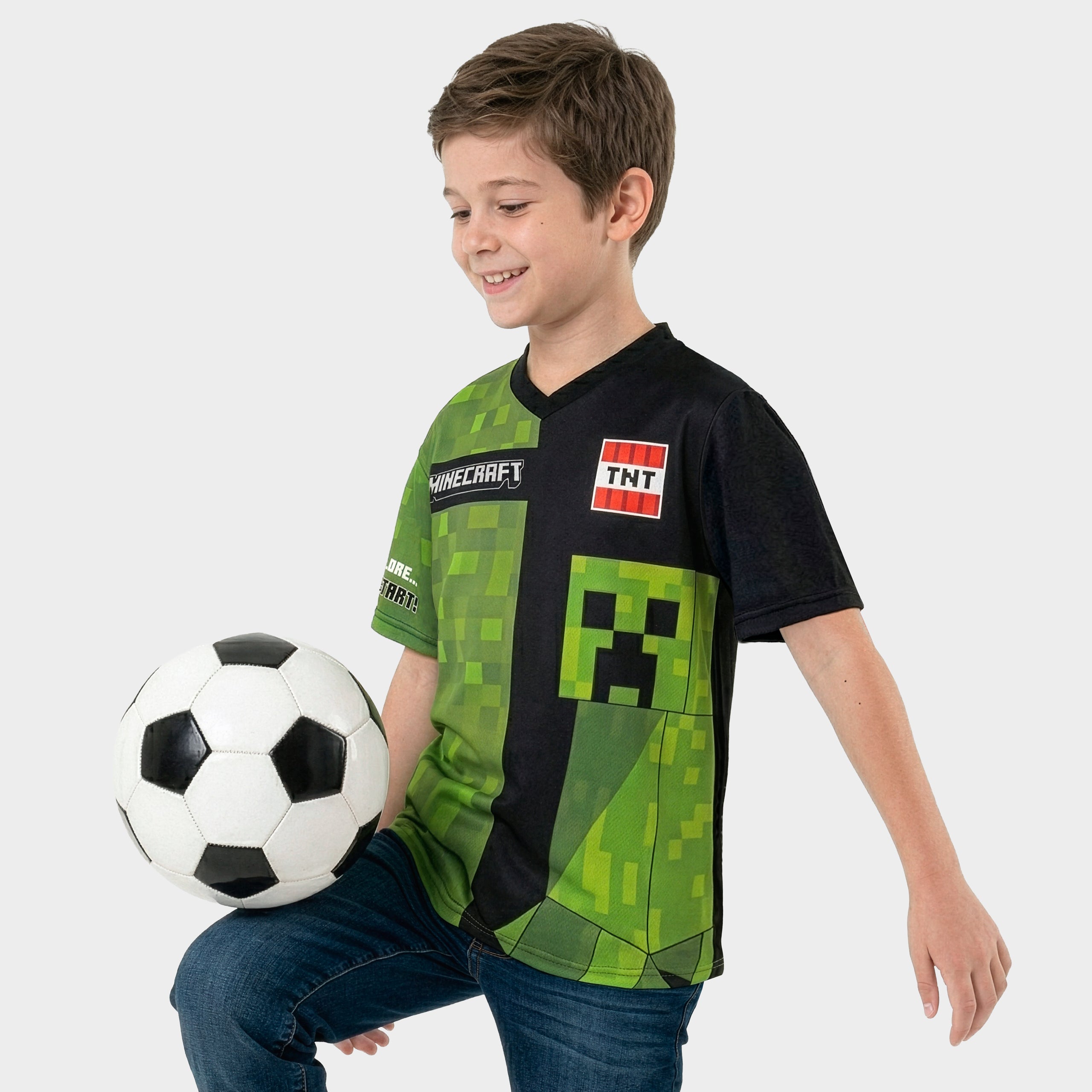 Minecraft Football Shirt