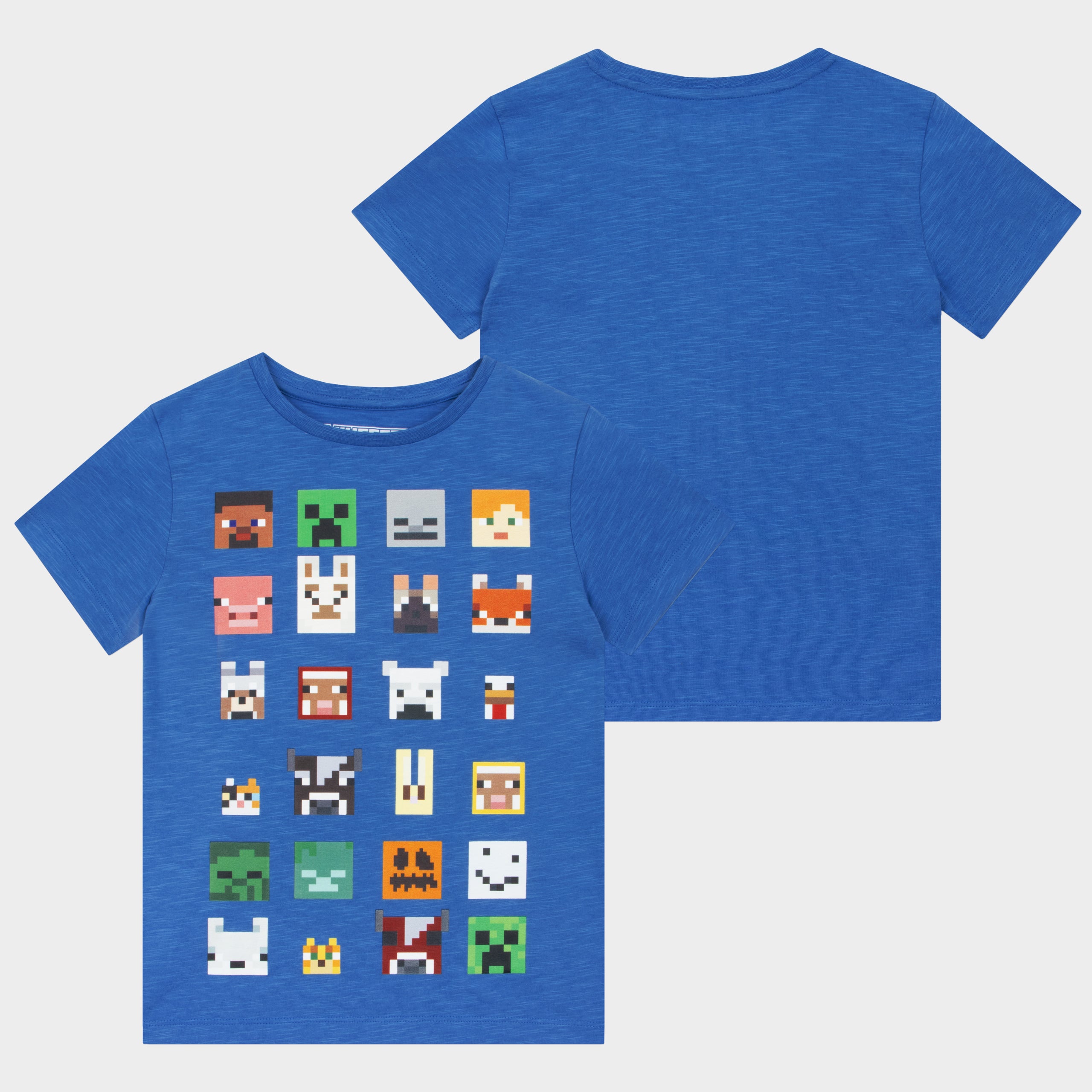 Minecraft T-Shirt – Blau