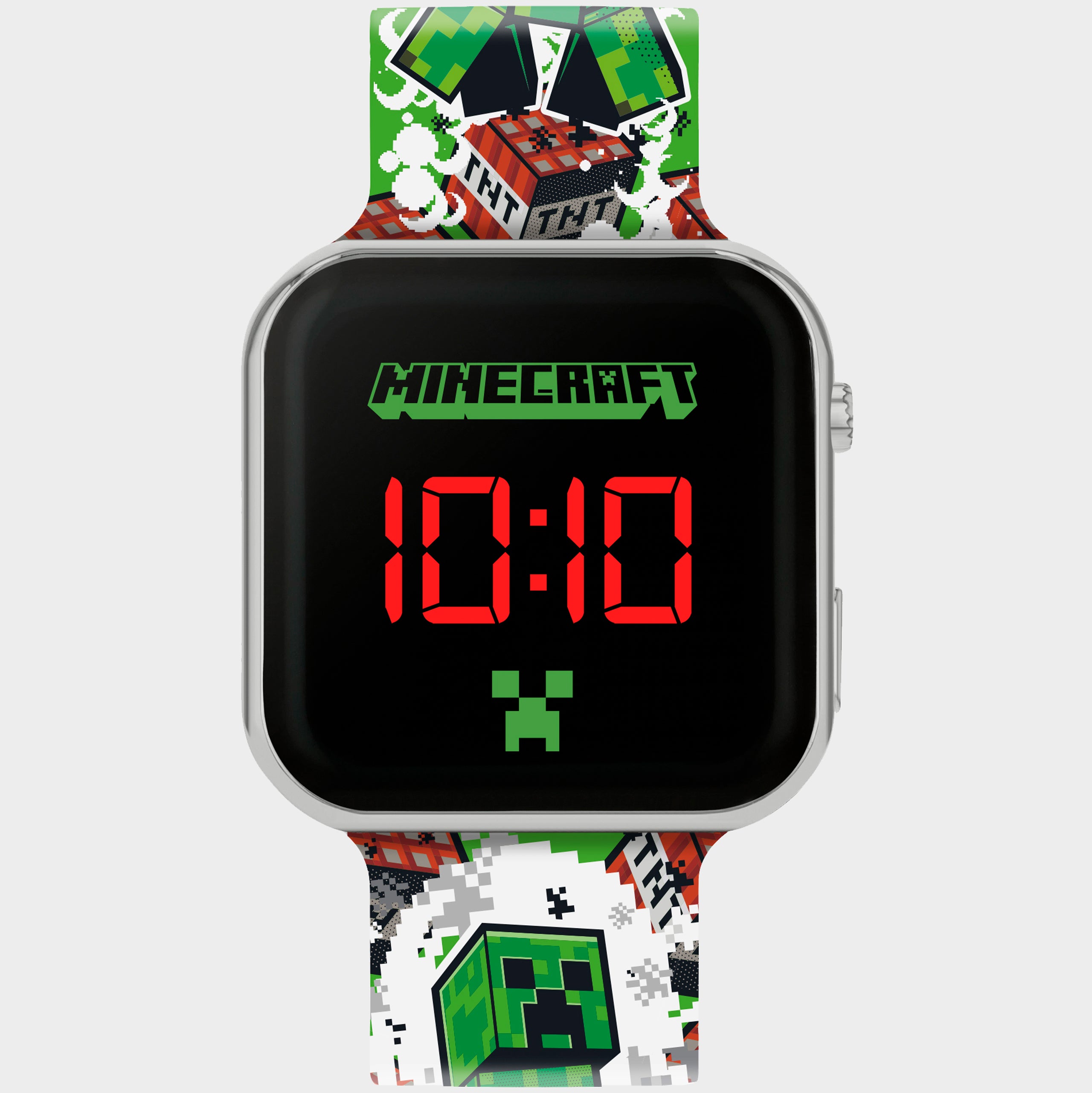 Minecraft Creeper TNT LED Watch