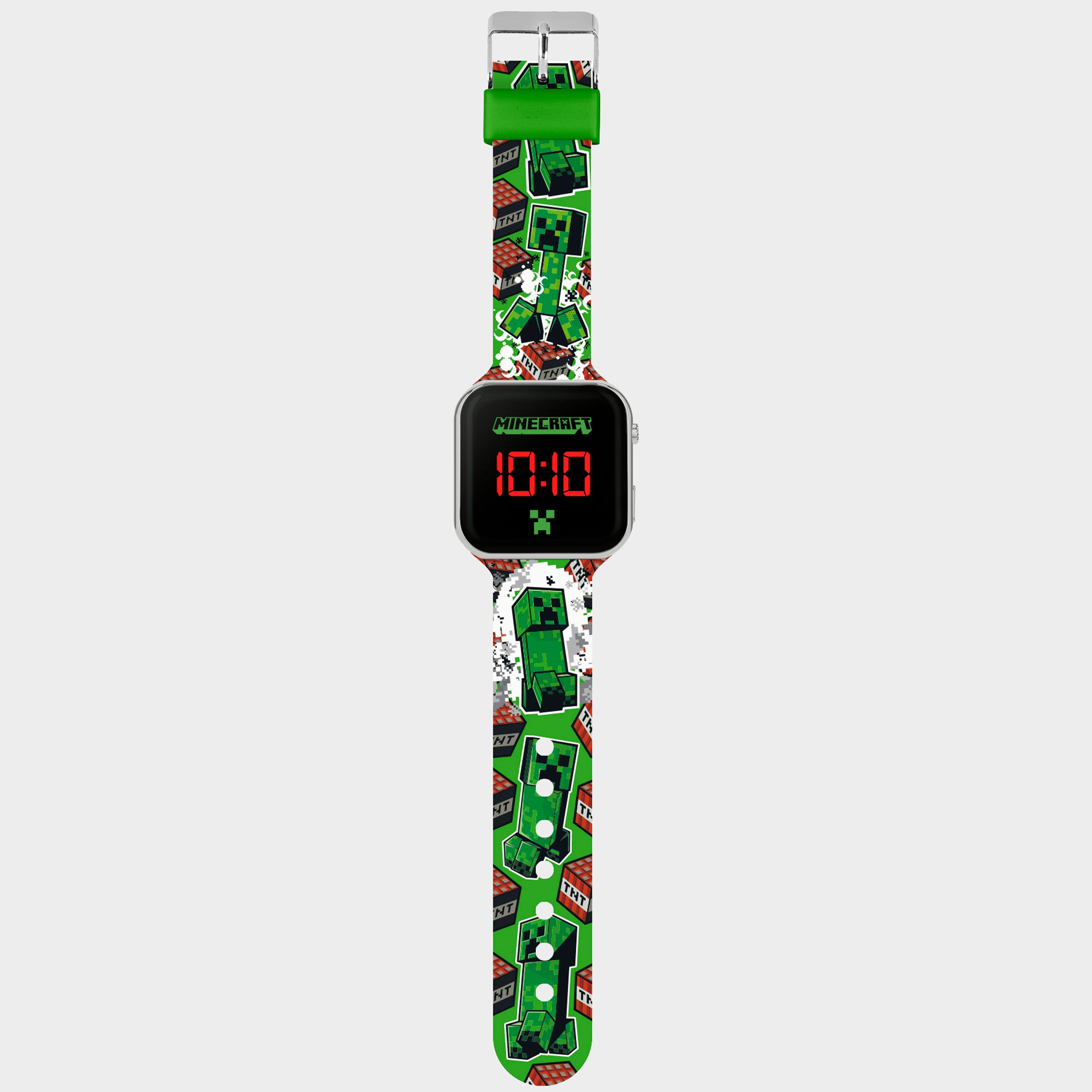 Minecraft Creeper TNT LED Watch