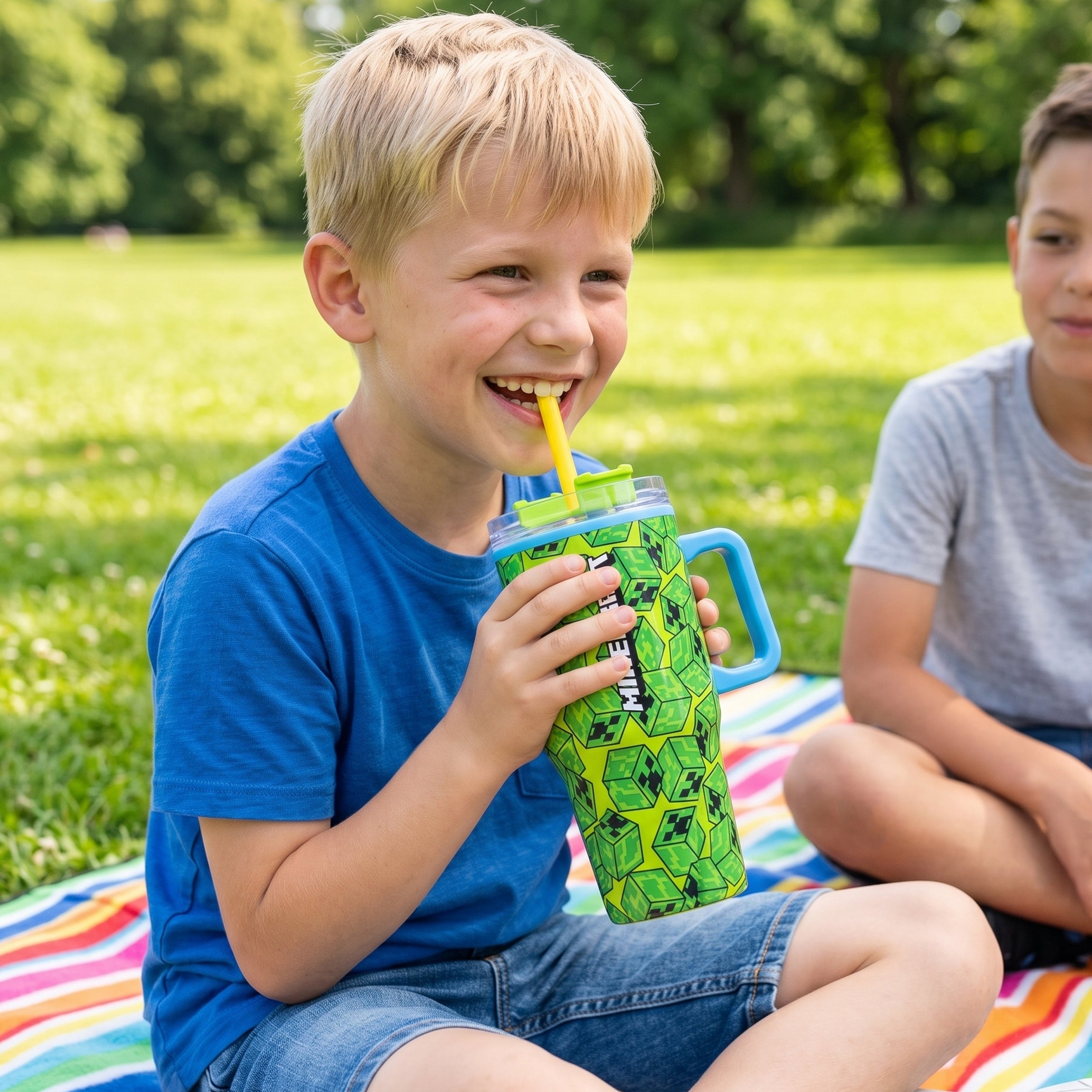 Minecraft Creeper Travel Mug