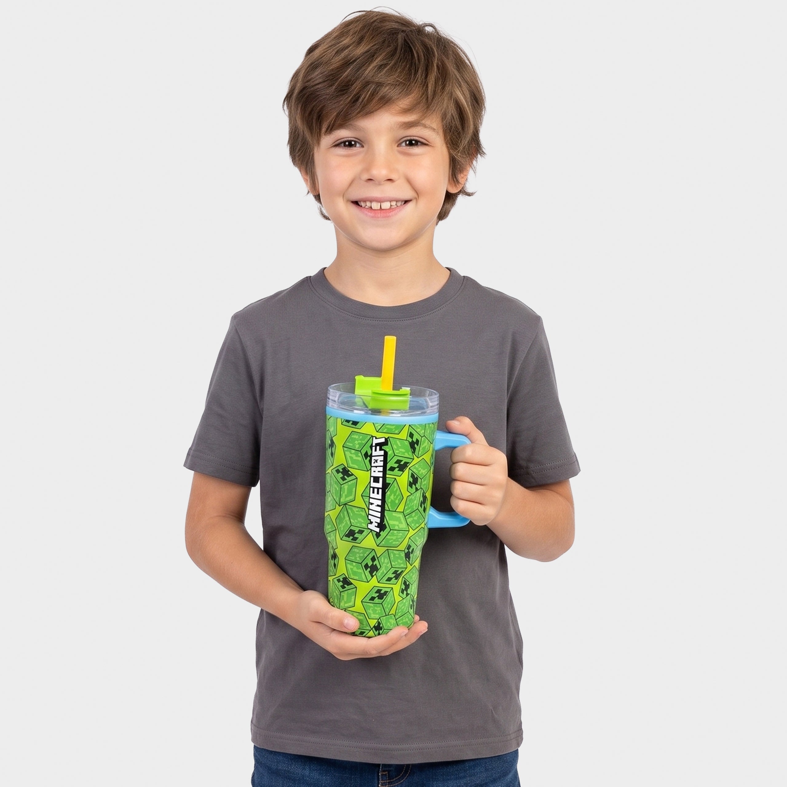 Minecraft Creeper Travel Mug