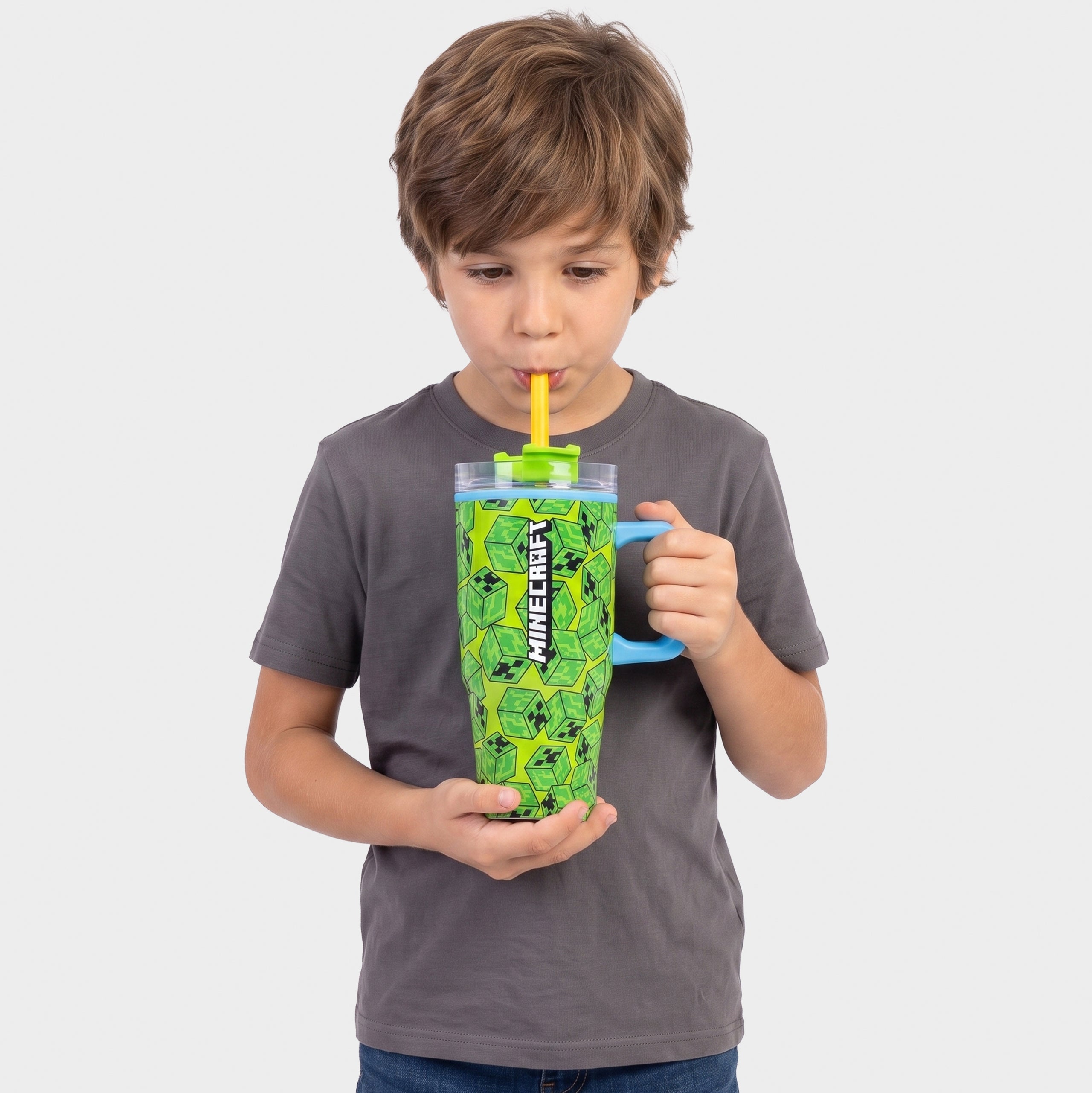 Minecraft Creeper Travel Mug