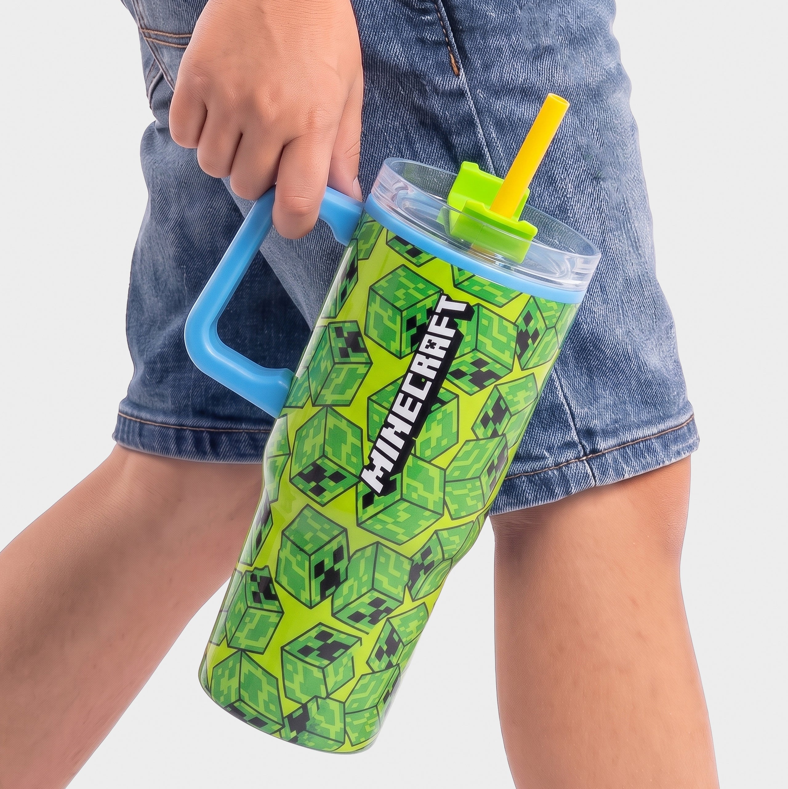 Minecraft Creeper Travel Mug