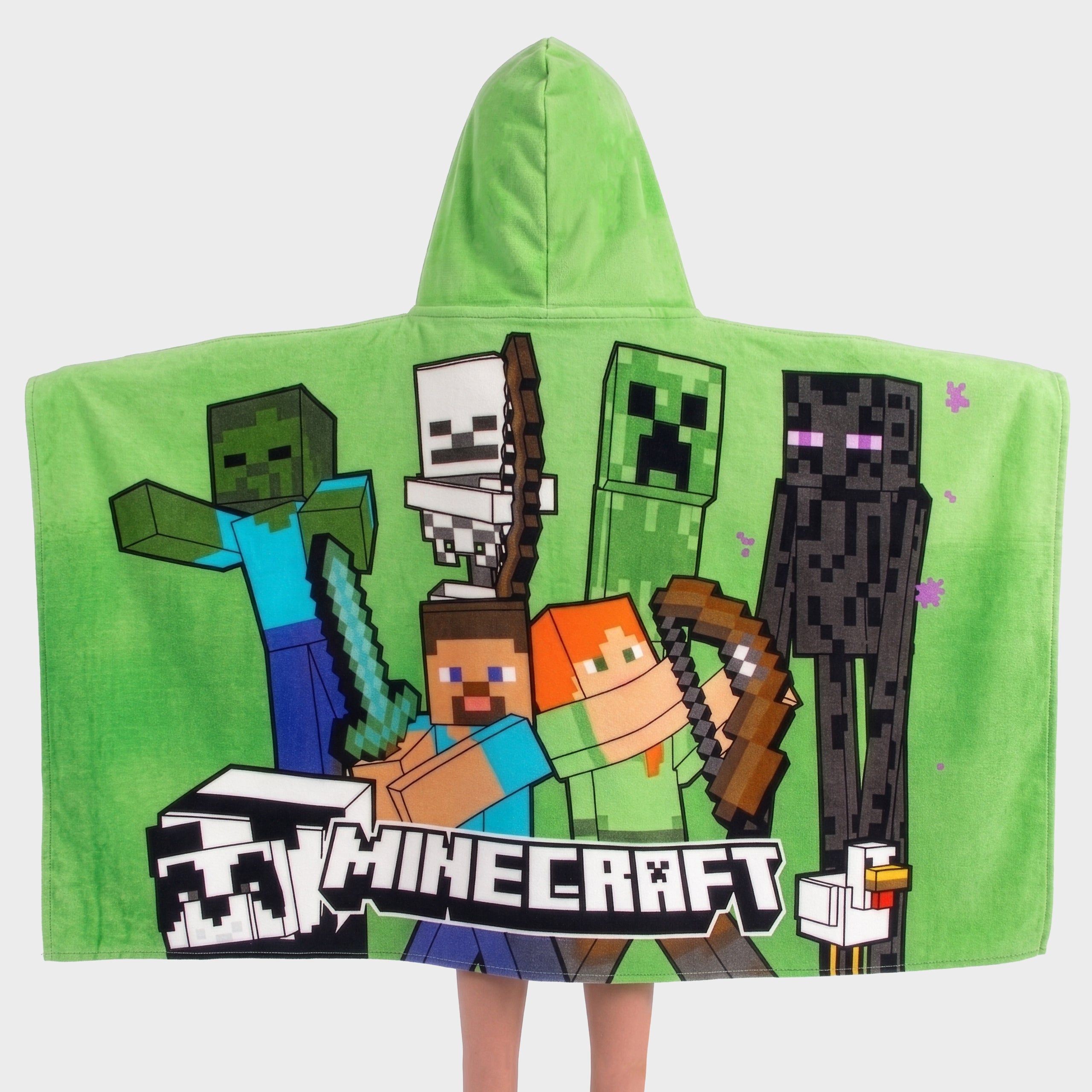 Minecraft Swimming And Beach Wrap Towel