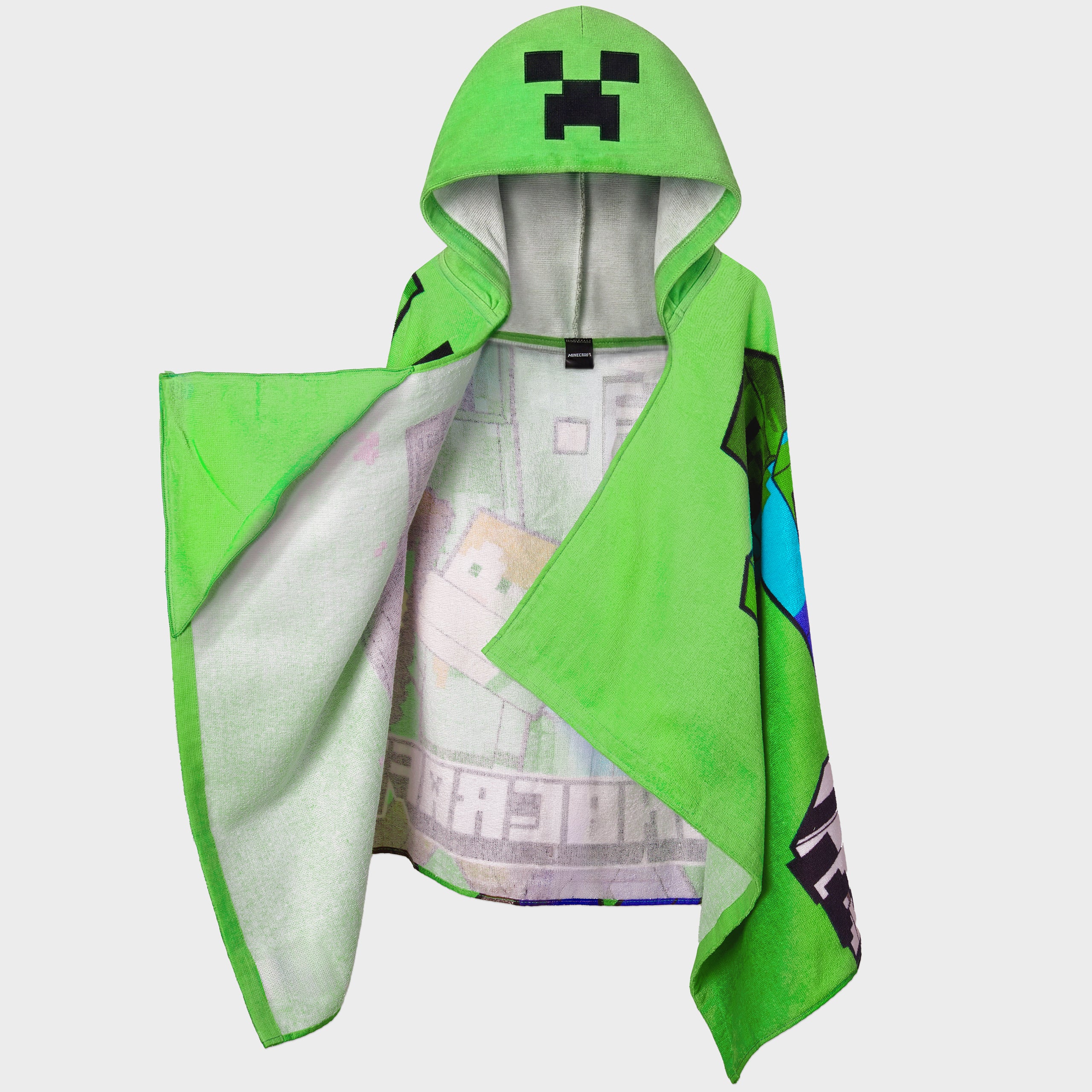 Minecraft Swimming And Beach Wrap Towel