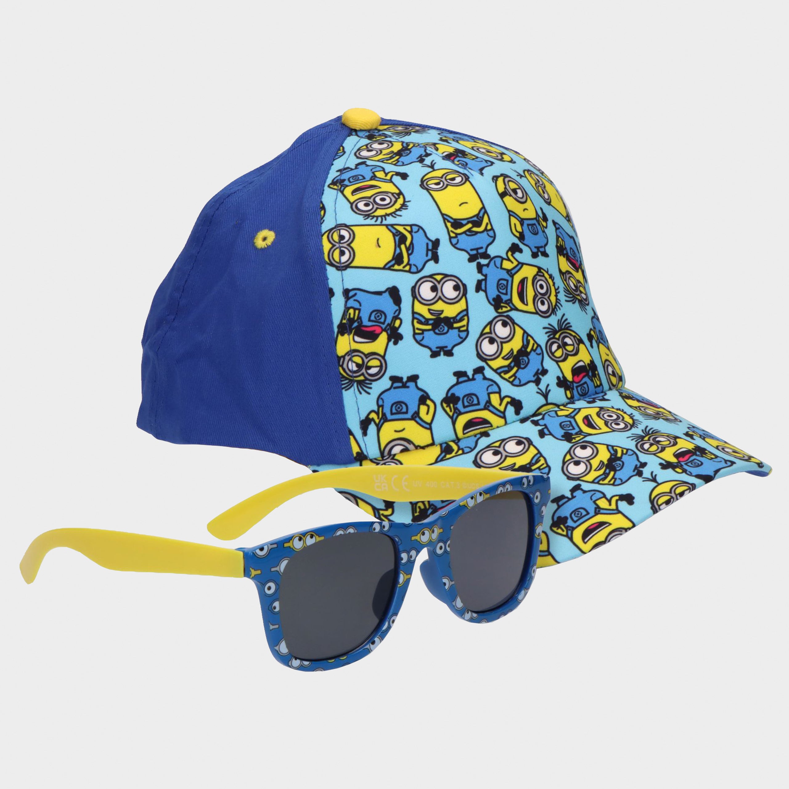 Minions Sunglass & Hat Set