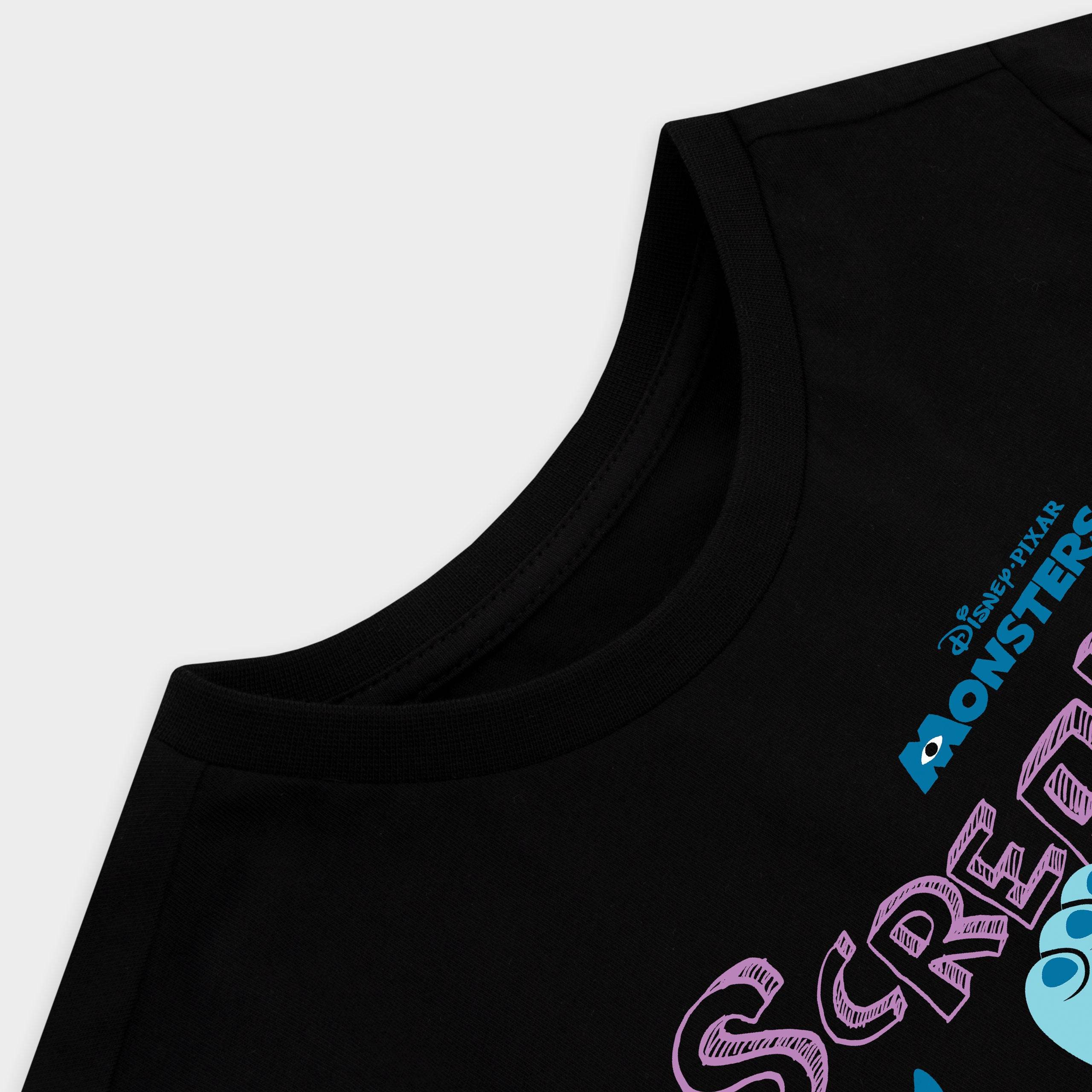 Monsters Inc T-Shirt - Black Scream Team Heroes - Character.com