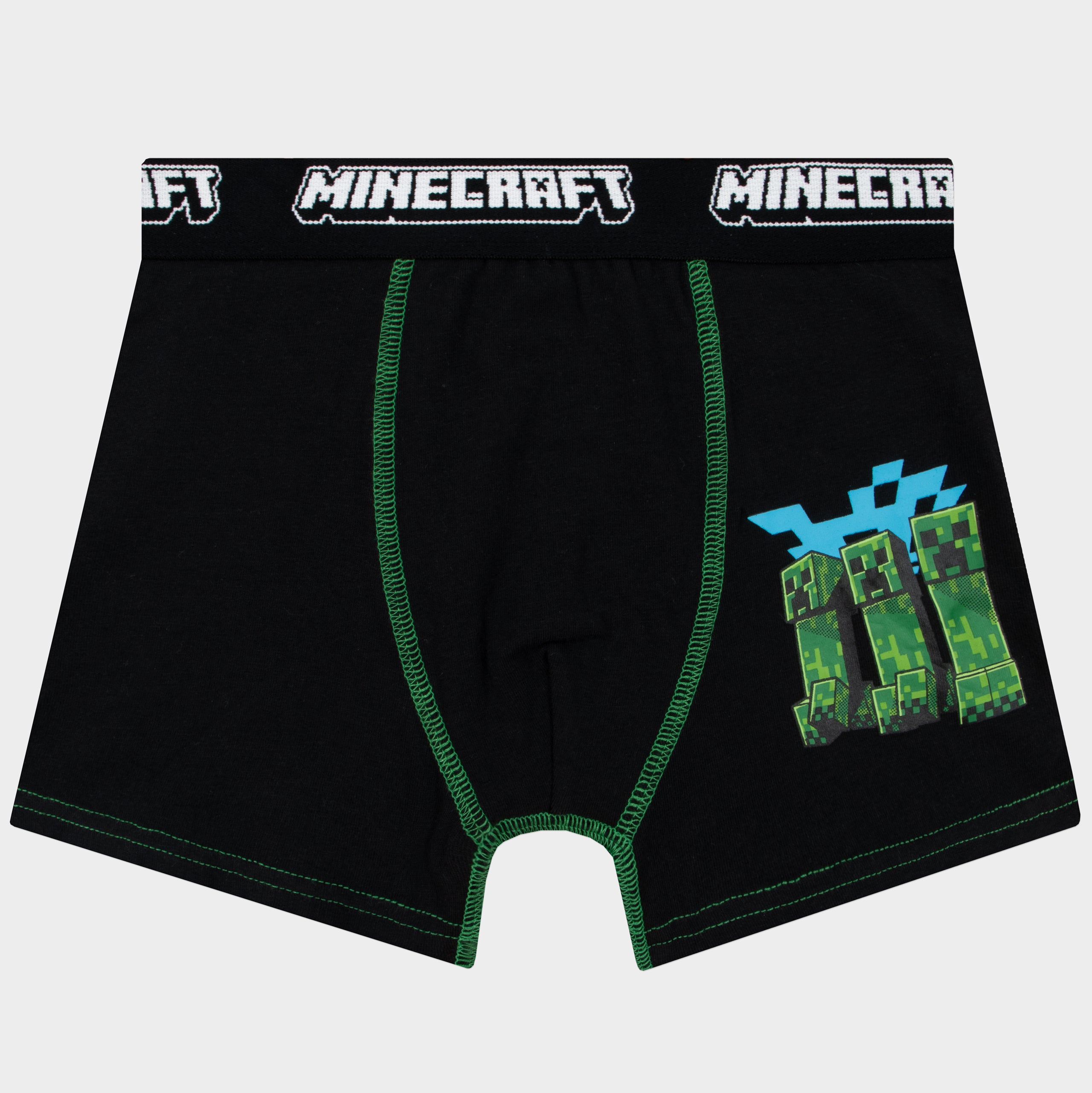 Minecraft Underwear Pack of 3 - Creeper