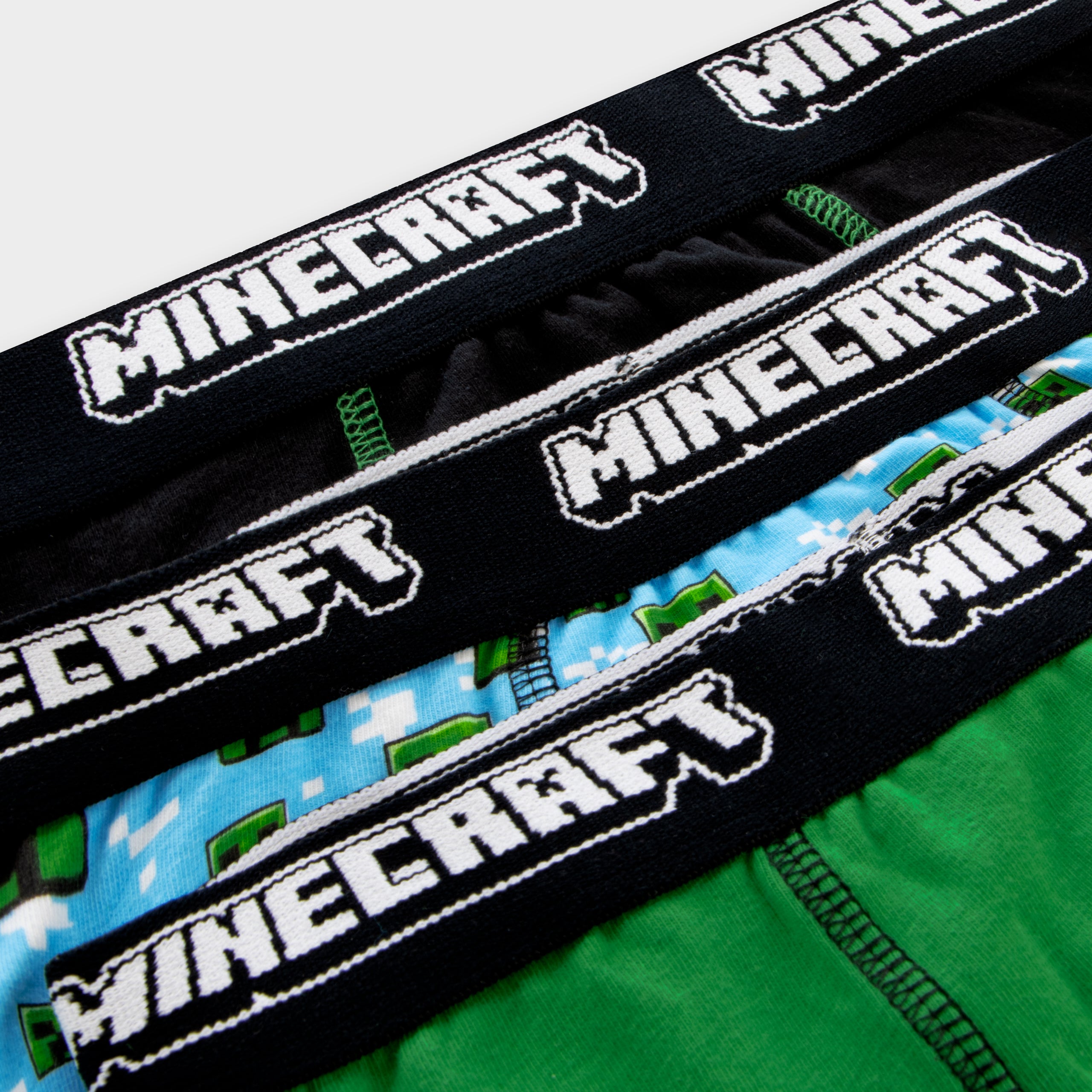 Minecraft Underwear Pack of 3 - Creeper