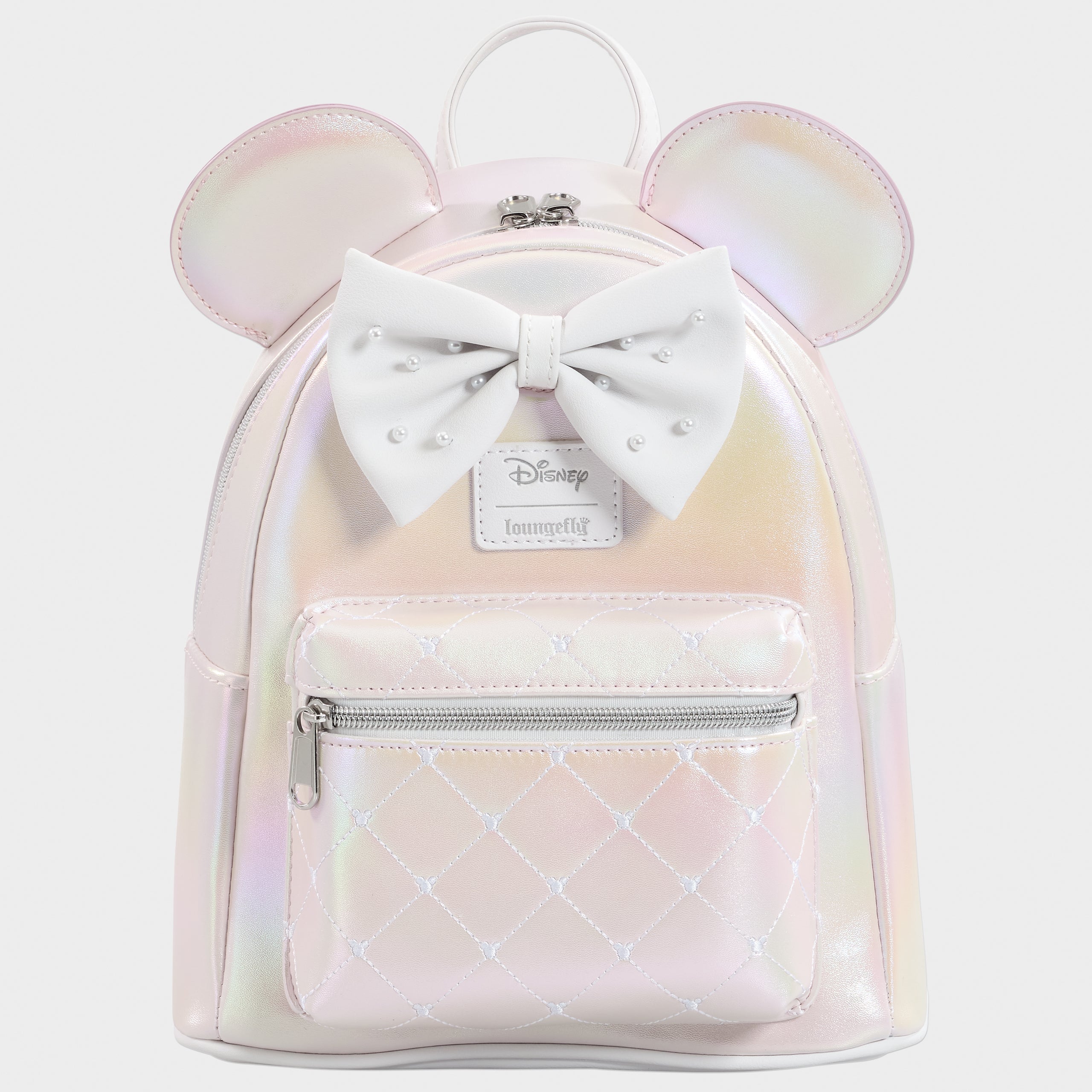 Minnie Mouse Loungefly Pearl Mini Backpack