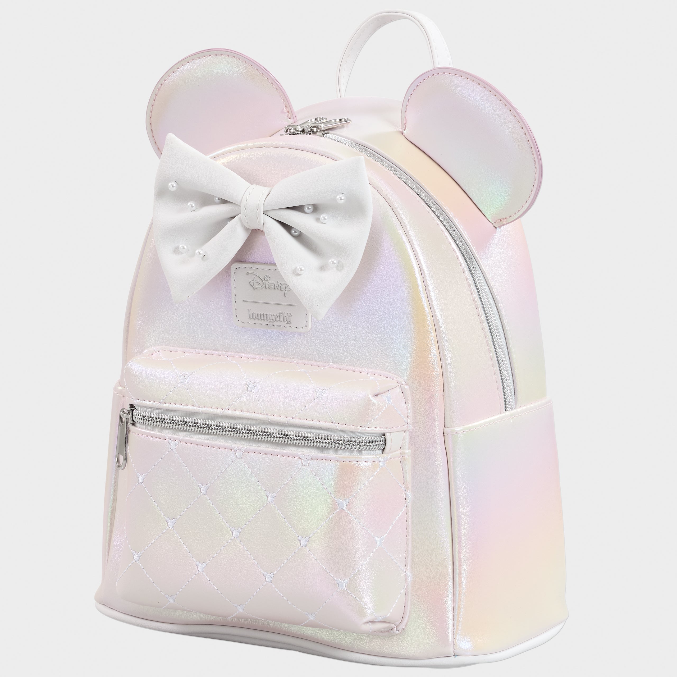 Minnie Mouse Loungefly Pearl Mini Backpack